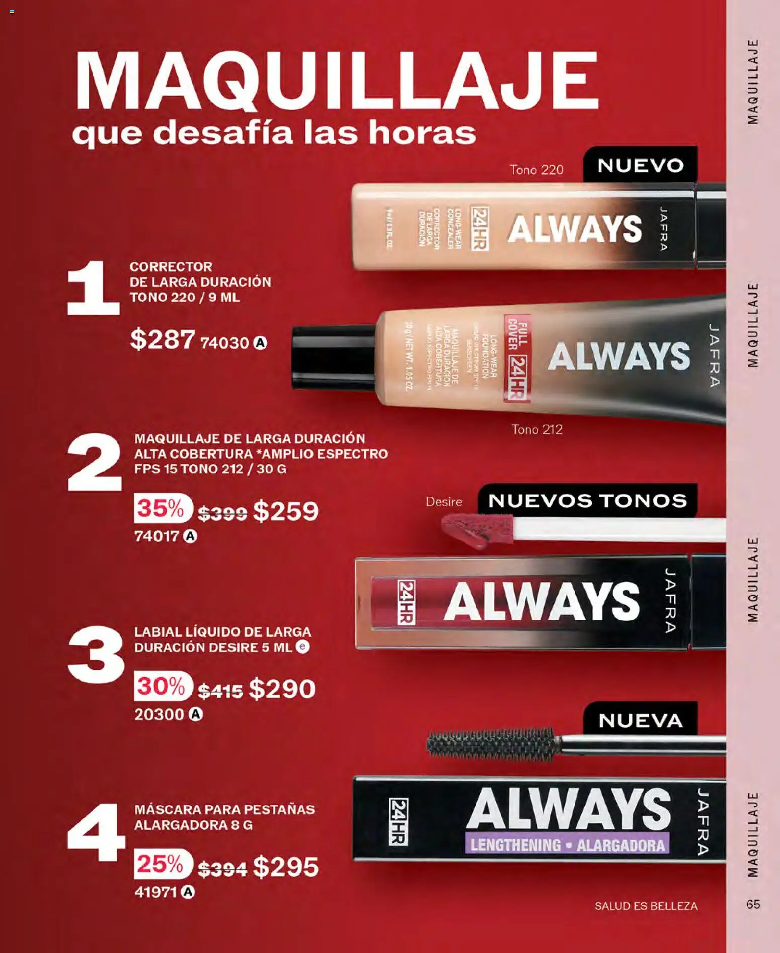 Vista previa las ofertas de la tienda JAFRA - JAFRA catálogo desde el 01/10/2026 - Maquillaje, Corrector, Máscara