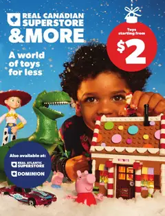 Preview of leaflet Real Canadian Superstore flyer - A world of toys for less from shop Real Canadian Superstore is valid from Oct 22, 2026