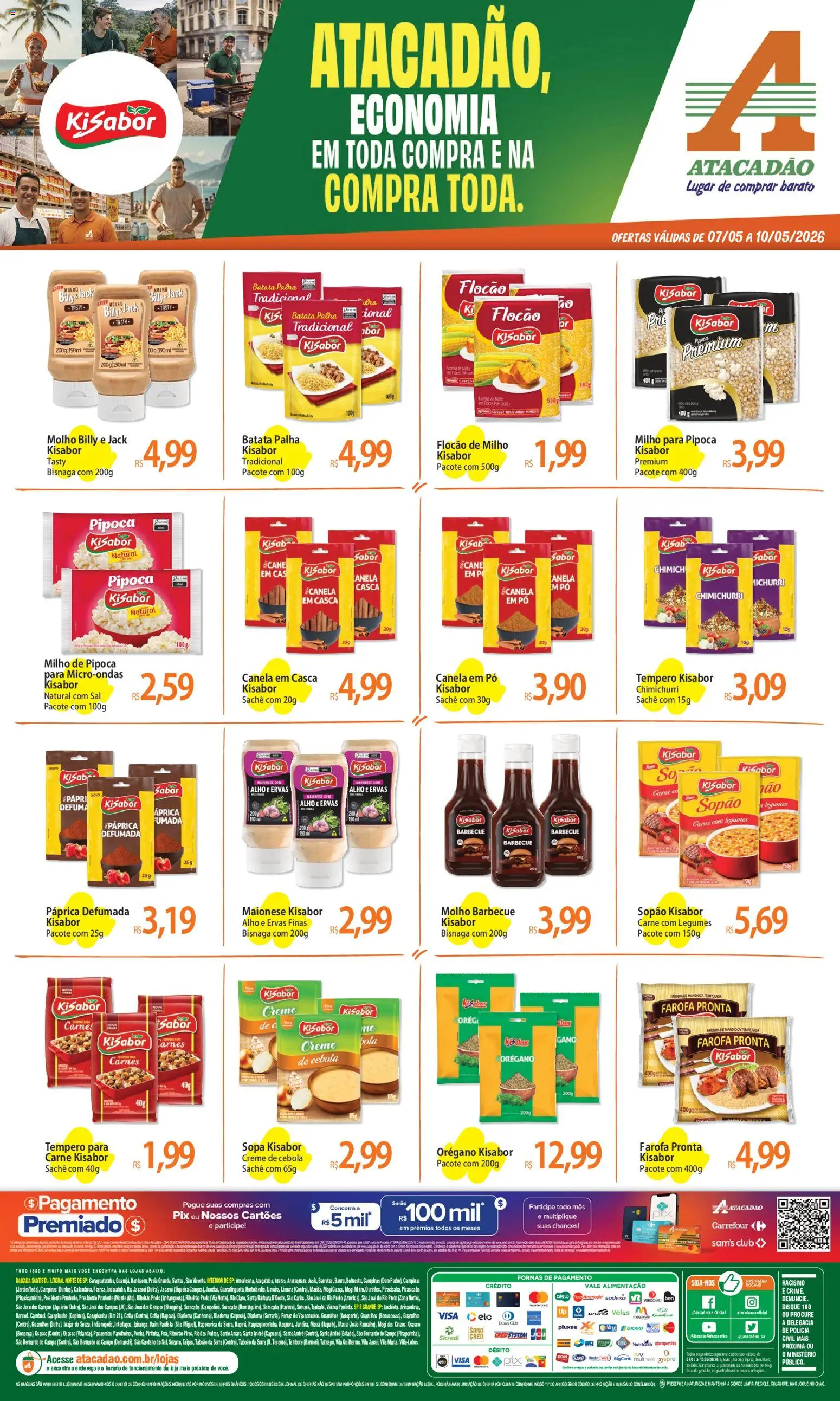 Pré-Visualização do folheto "Atacadão ofertas - SP" da loja Atacadão válido a partir de 07/05/2026