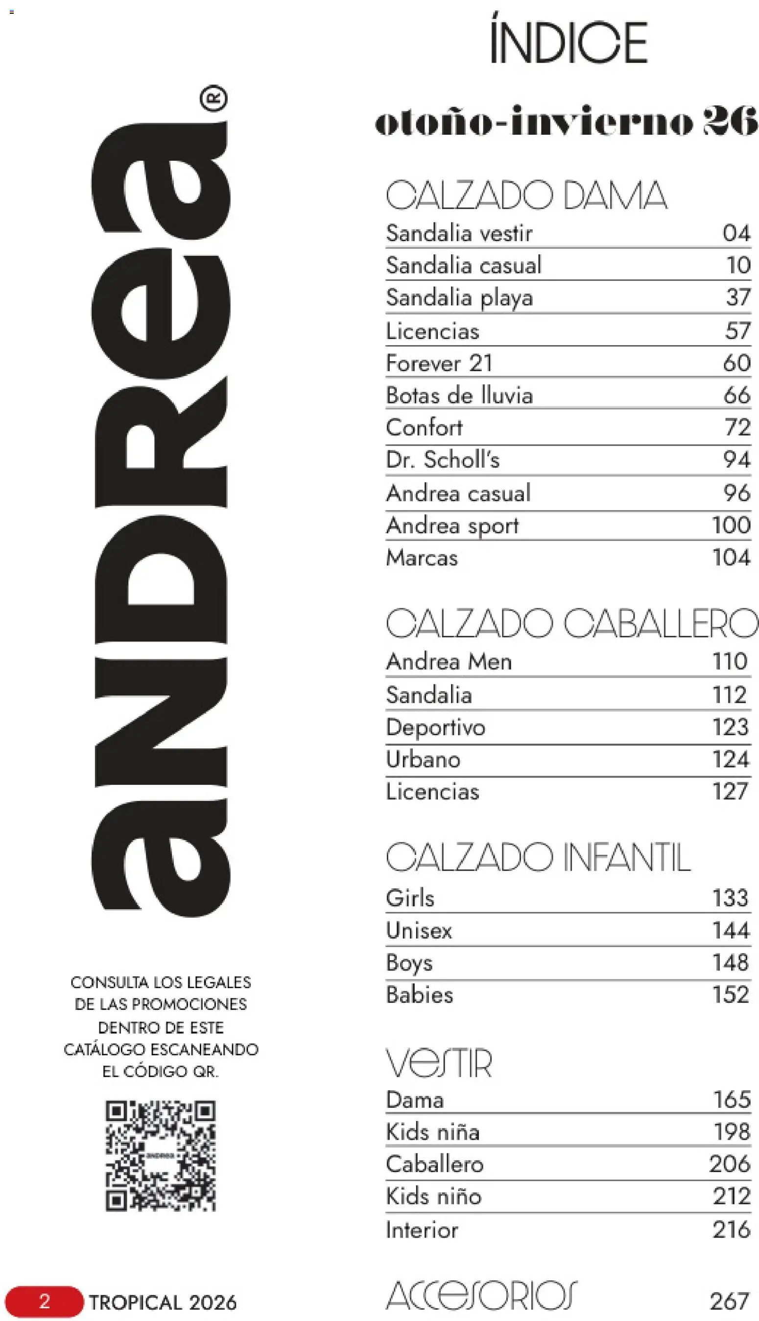 Vista previa las ofertas de la tienda Andrea - Andrea catálogo Tropical desde el 23/08/2026 