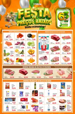 Pré-Visualização do folheto "Supermercados Joanin - Ofertas da semana" da loja Supermercados Joanin válido a partir de 14/10/2026