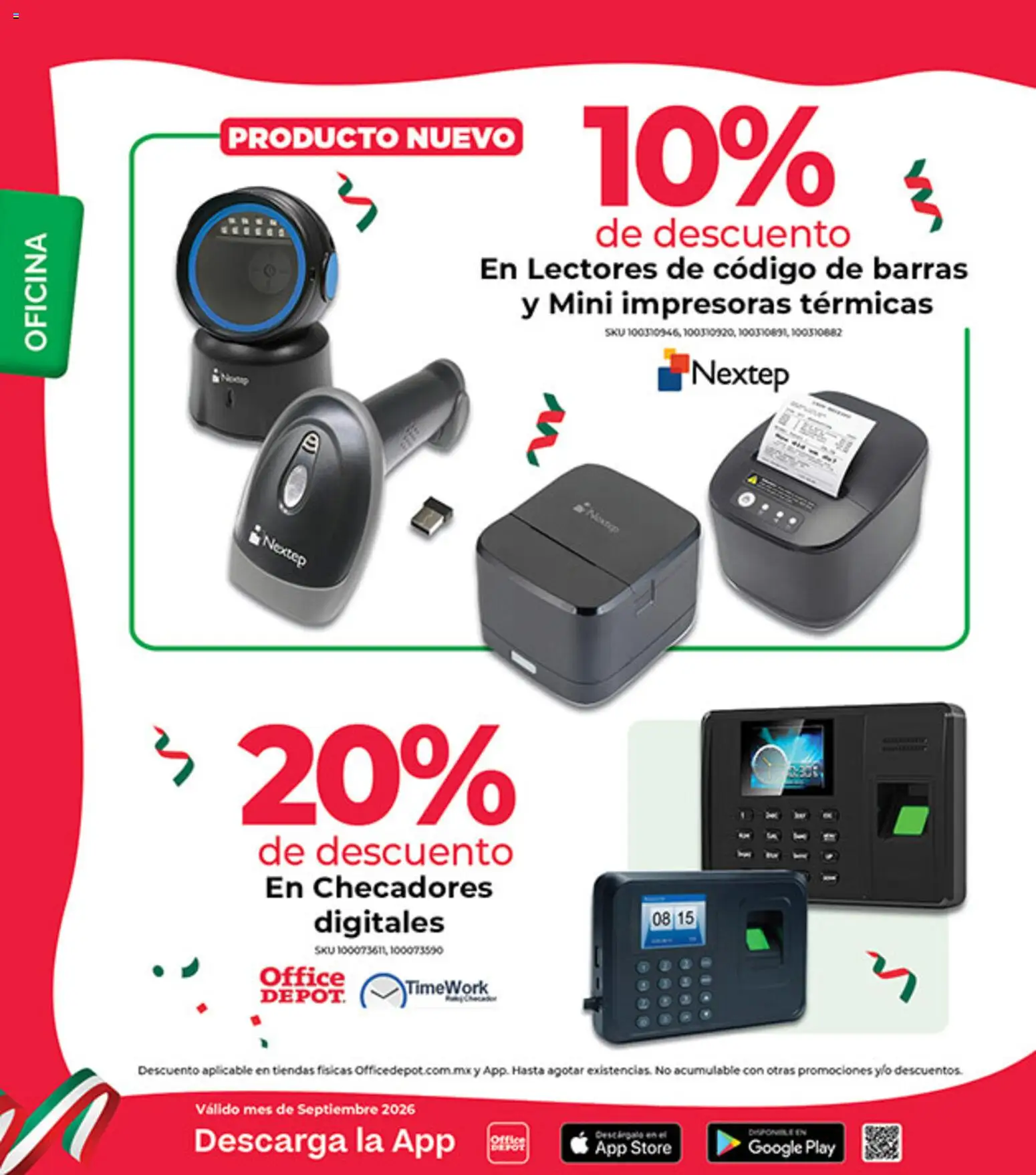 Vista previa las ofertas de la tienda Office Depot - Office Depot catálogo desde el 01/09/2026 