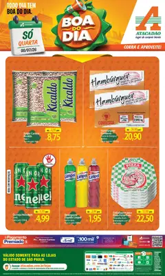 Pré-Visualização do folheto "Atacadão ofertas - SP" da loja Atacadão válido a partir de 08/07/2026