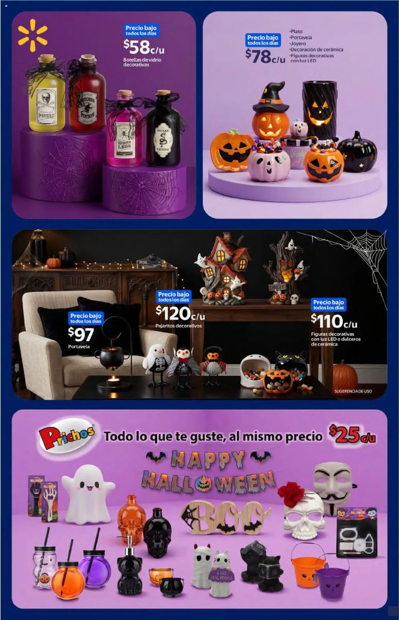 Vista previa las ofertas de la tienda Walmart - Walmart folleto Halloween desde el 01/10/2026 