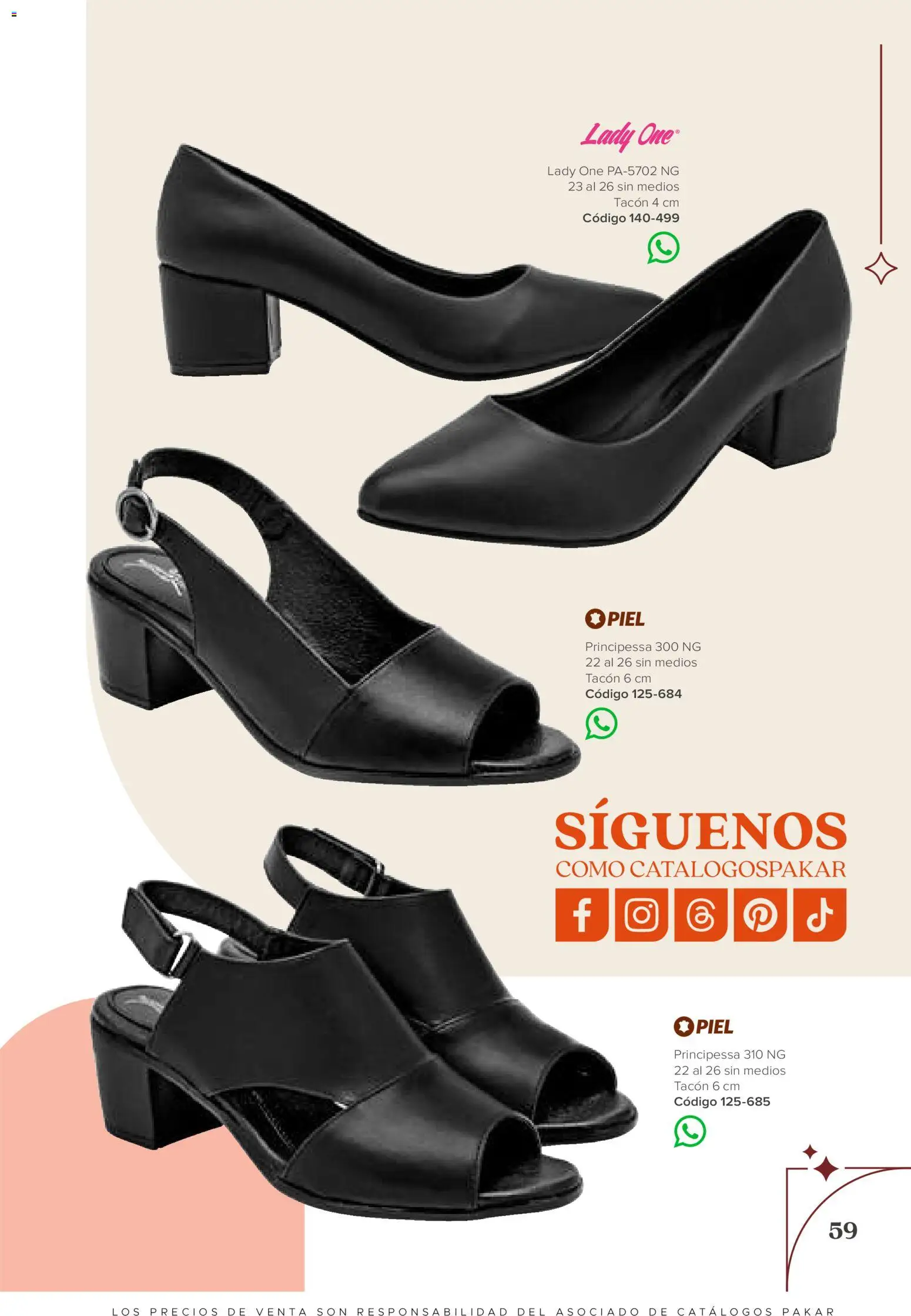 Vista previa las ofertas de la tienda SC Pakar - SC Pakar catálogo Mujer desde el 31/07/2026 