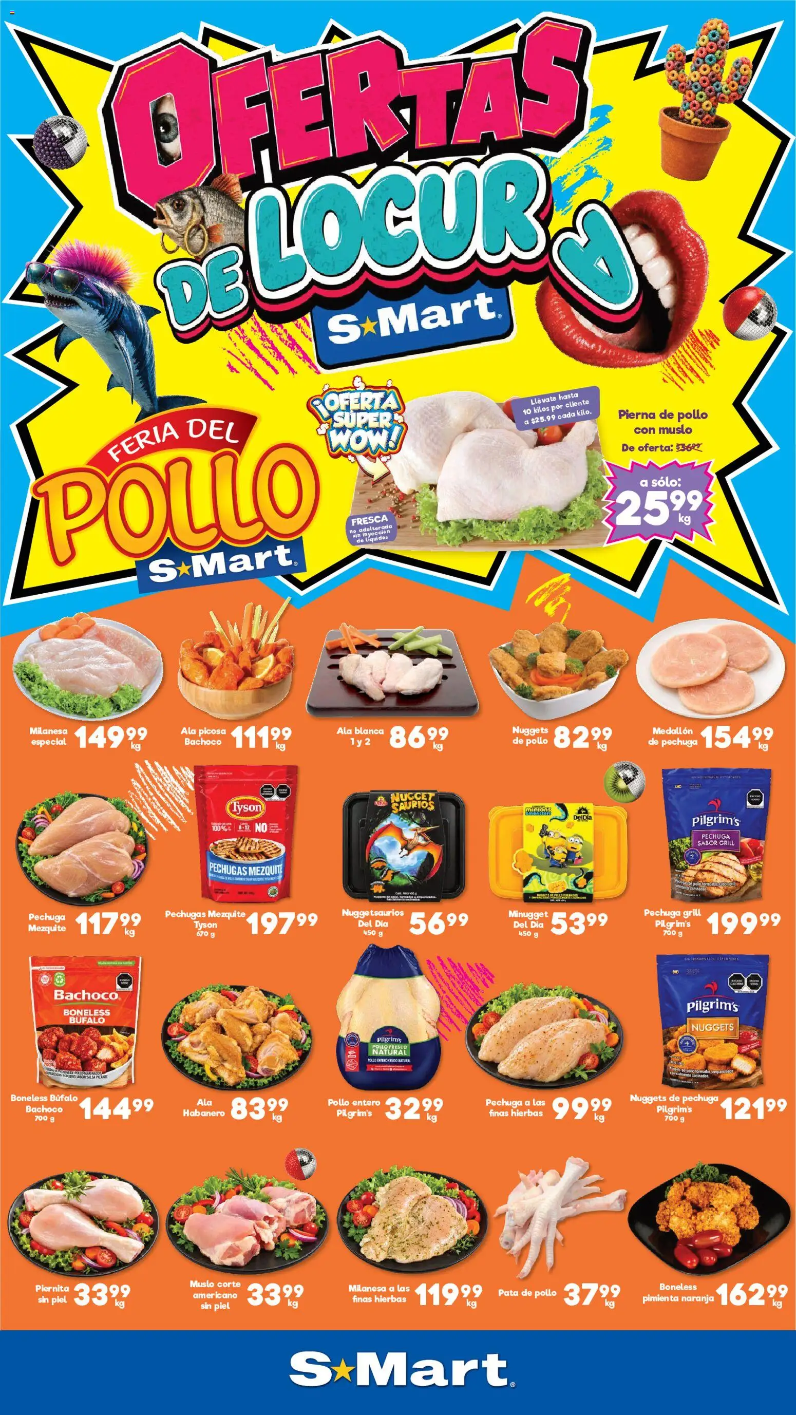 Vista previa las ofertas de la tienda S-Mart - S-Mart folleto Nuevo Laredo desde el 20/10/2026 