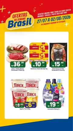 Pré-Visualização do folheto "Brasil Atacadista - Ofertas da semana" da loja Brasil Atacadista válido a partir de 27/07/2026