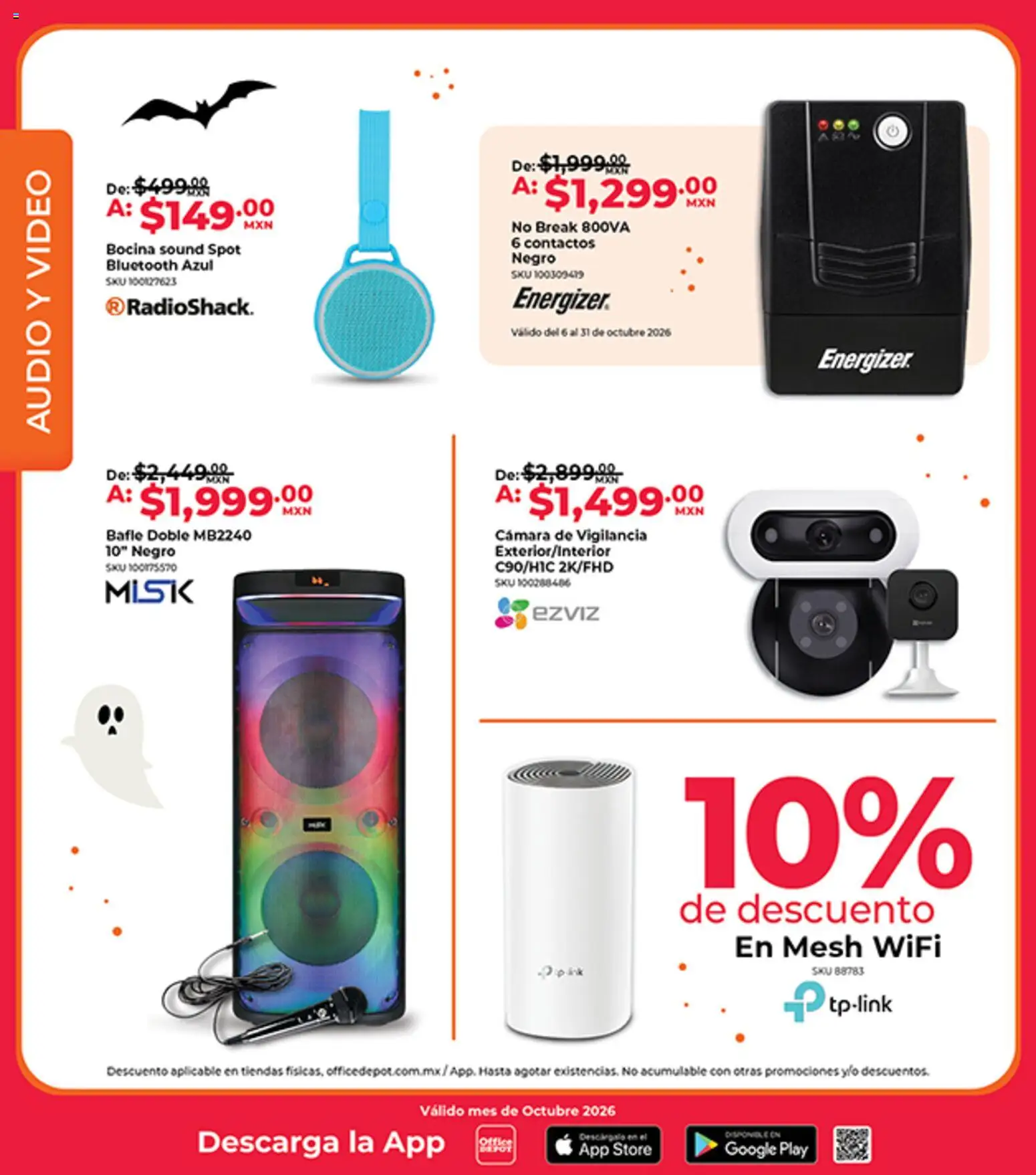 Vista previa las ofertas de la tienda Office Depot - Office Depot catálogo desde el 01/10/2026 