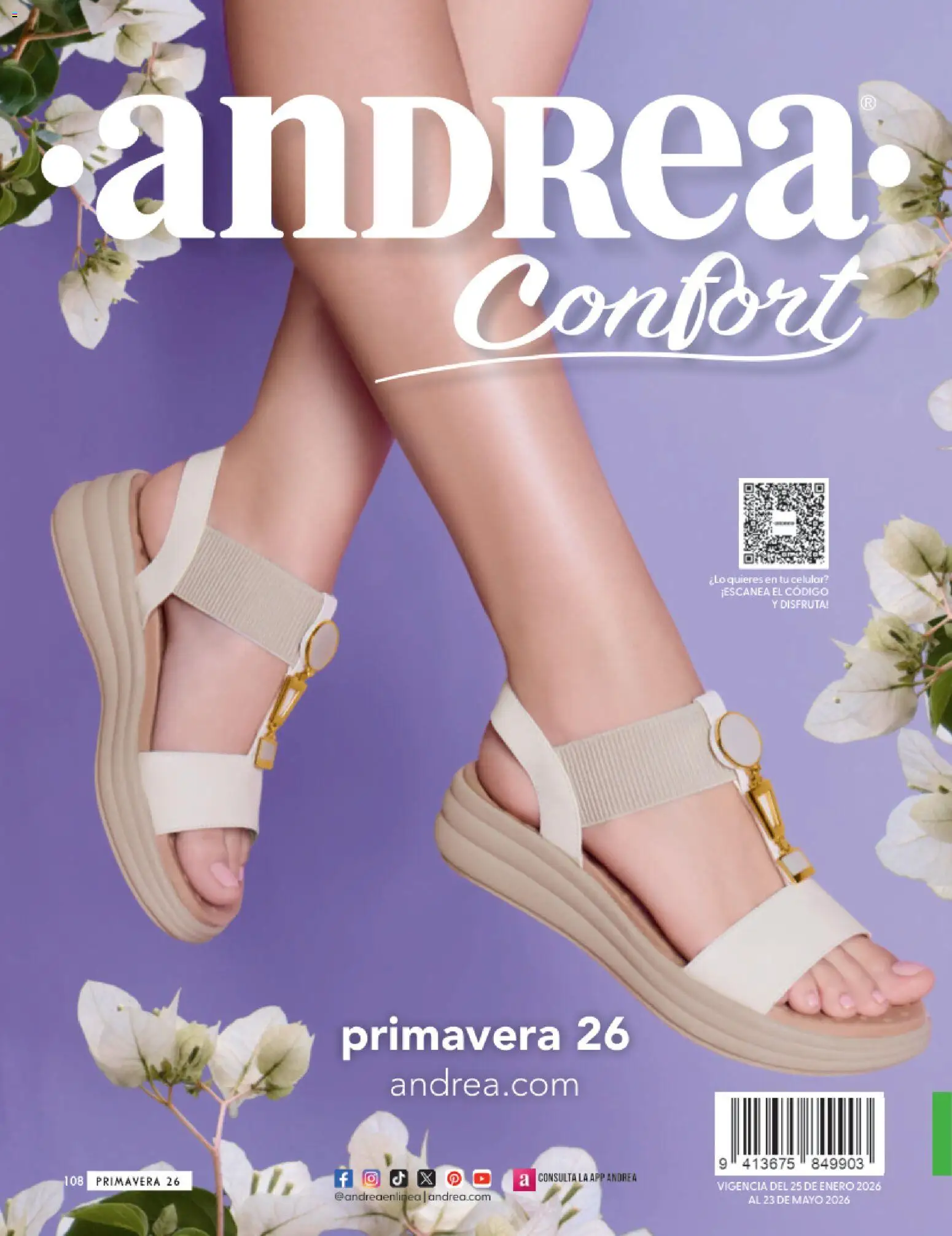 Vista previa las ofertas de la tienda Andrea - Catálogo Calzado Confort desde el 25/01/2026 