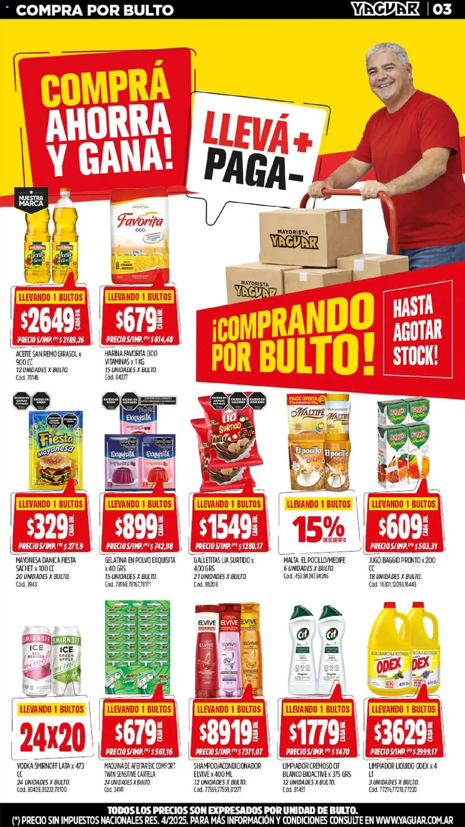 Vista previa del folleto de la tienda Yaguar válido desde el 03/08/2026 