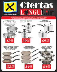 Pré-Visualização do folheto "X Supermercados ofertas Longuilar" da loja X Supermercados válido a partir de 04/09/2026