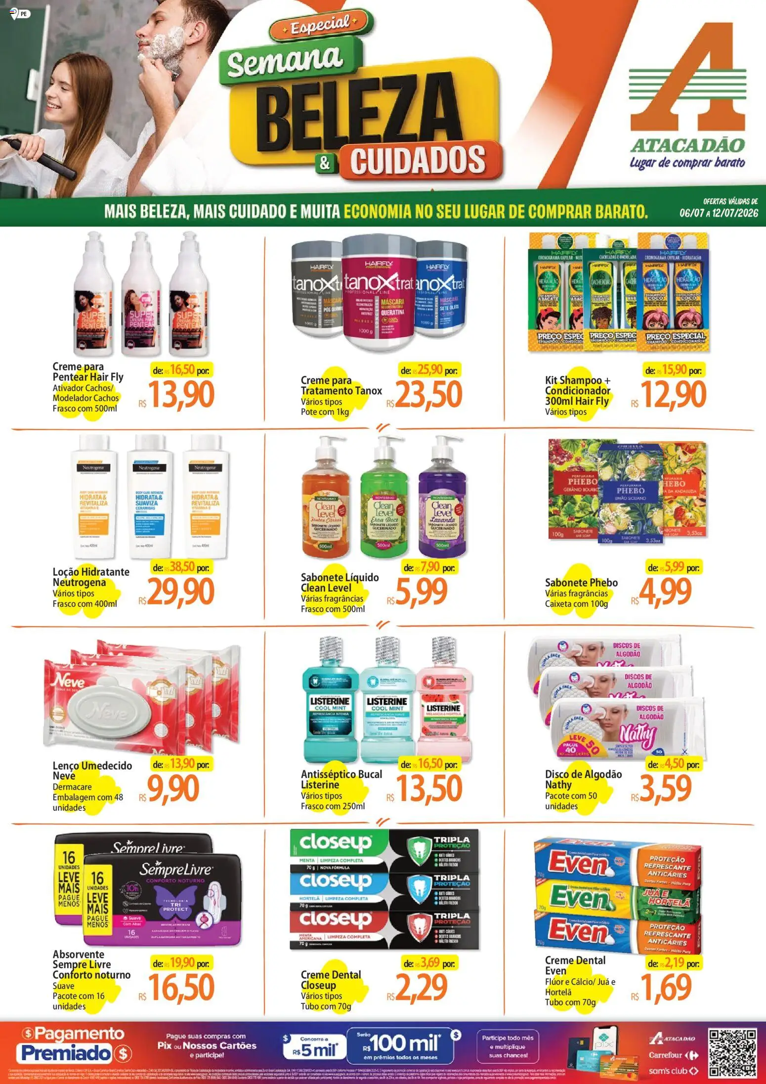 Pré-Visualização do folheto "Atacadão ofertas - PE" da loja Atacadão válido a partir de 06/07/2026