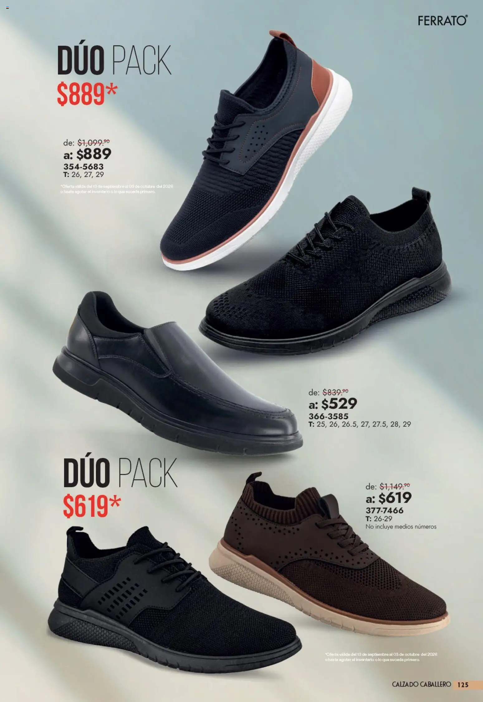 Vista previa las ofertas de la tienda Andrea - Andrea catálogo Outlet desde el 13/09/2026 