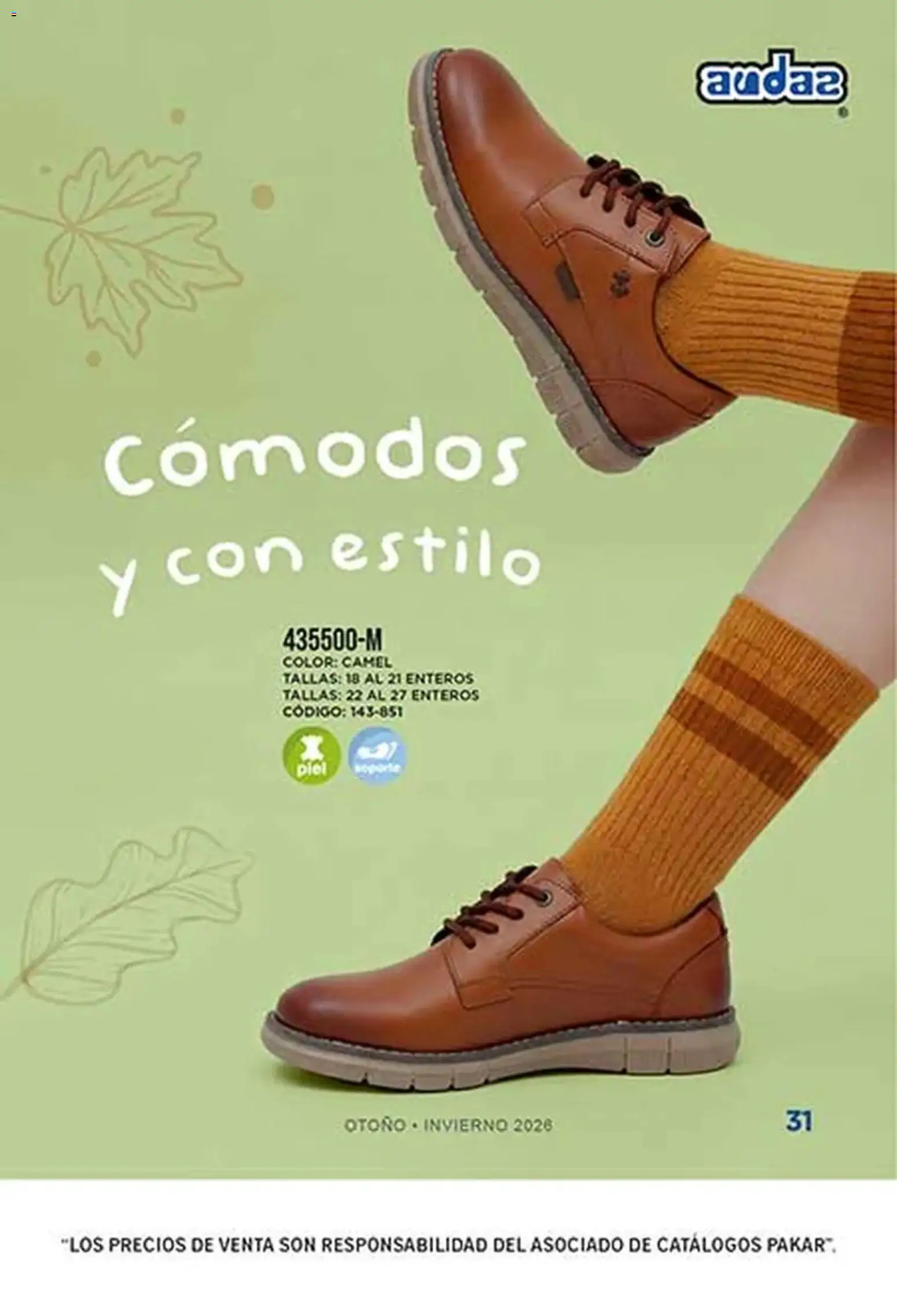 Vista previa las ofertas de la tienda SC Pakar - SC Pakar catálogo Audaz desde el 14/09/2026 