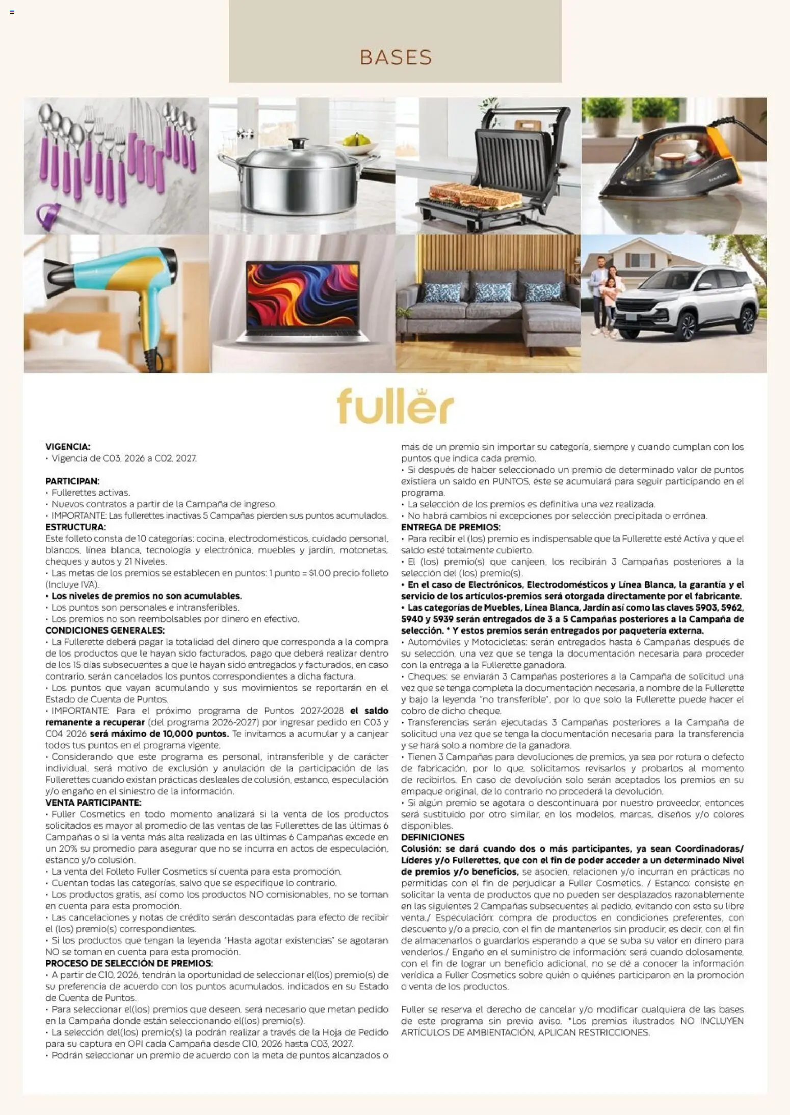 Vista previa las ofertas de la tienda Fuller - Fuller catálogo Puntos desde el 15/06/2026 