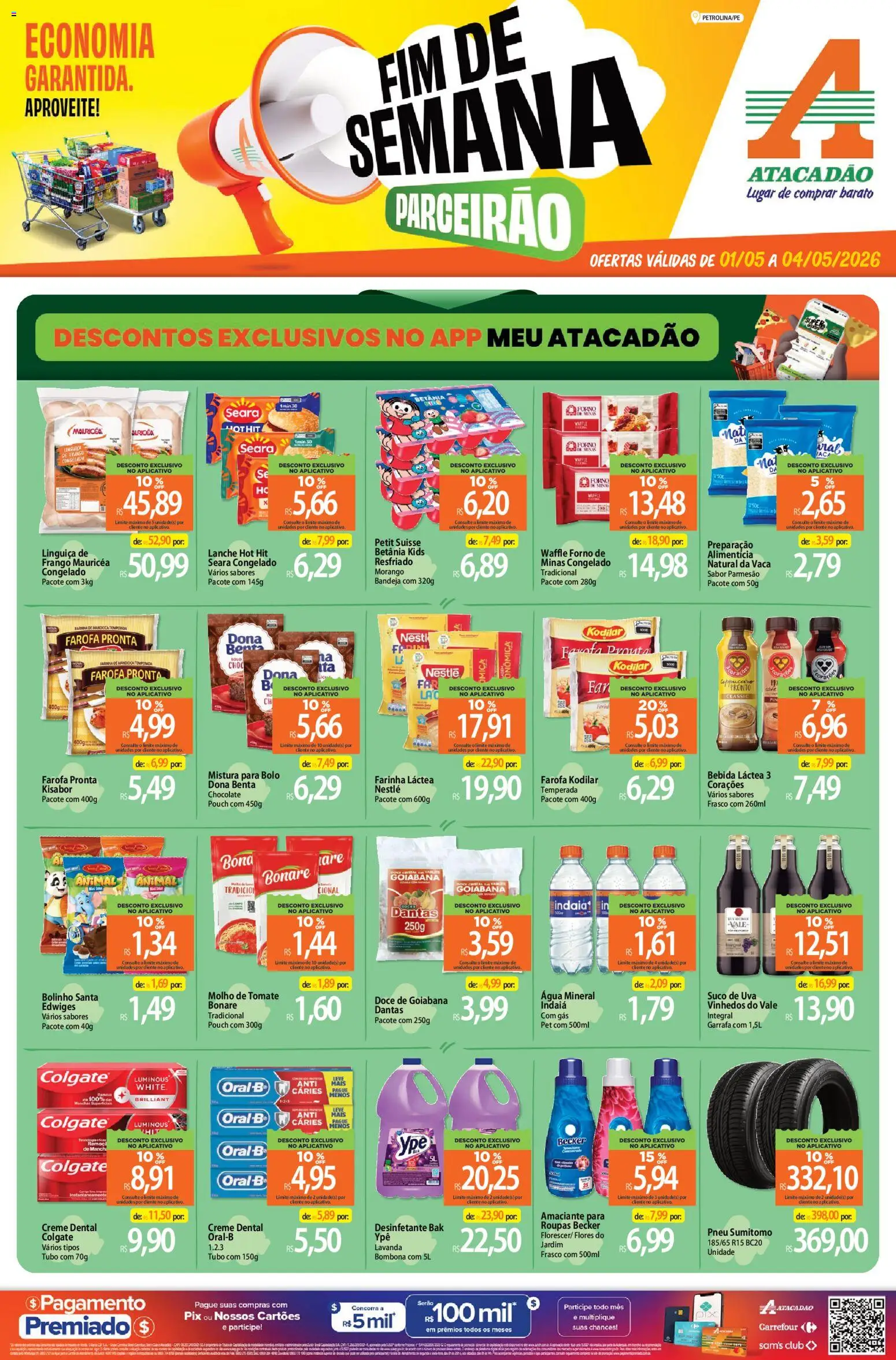 Pré-Visualização do folheto "Atacadão ofertas - PE" da loja Atacadão válido a partir de 01/05/2026