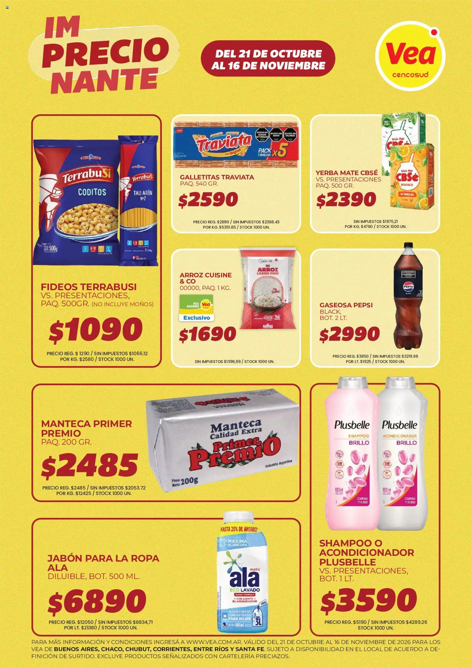 Vista previa del folleto de la tienda Vea válido desde el 21/10/2026 