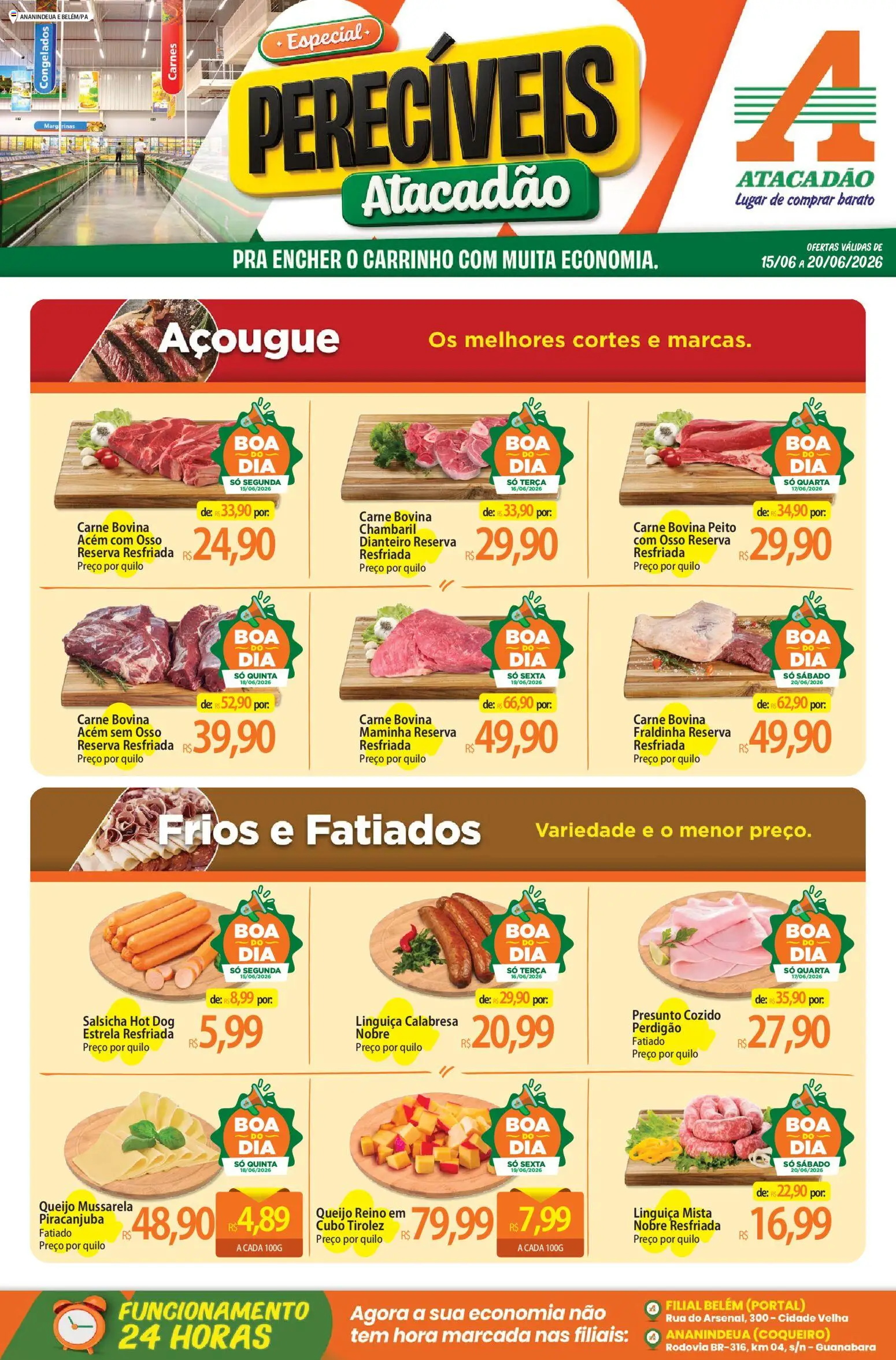 Pré-Visualização do folheto "Atacadão ofertas - PA" da loja Atacadão válido a partir de 15/06/2026