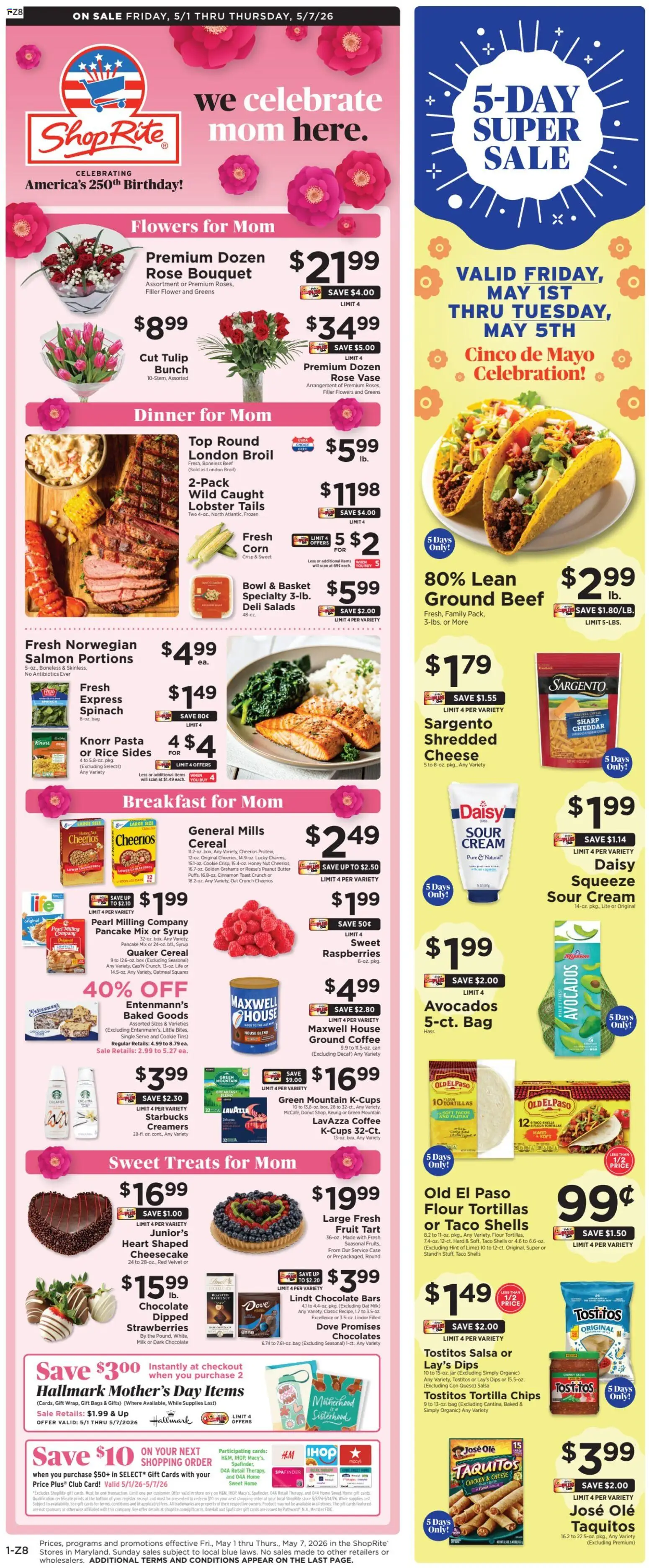 Ad Preview of ShopRite ShopRite Weekly Ad from 05/01/2026