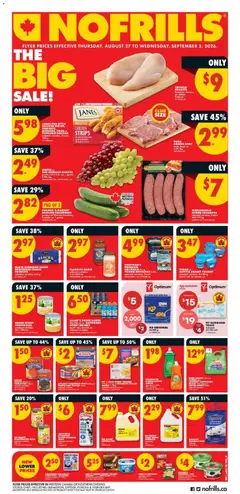 Preview of leaflet No Frills weekly flyer - AB from shop No Frills is valid from Aug 27, 2026