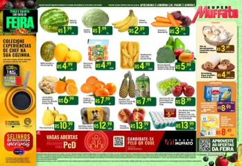 Pré-Visualização do folheto "Super Muffato ofertas Feira e Carne" da loja Super Muffato válido a partir de 27/10/2026