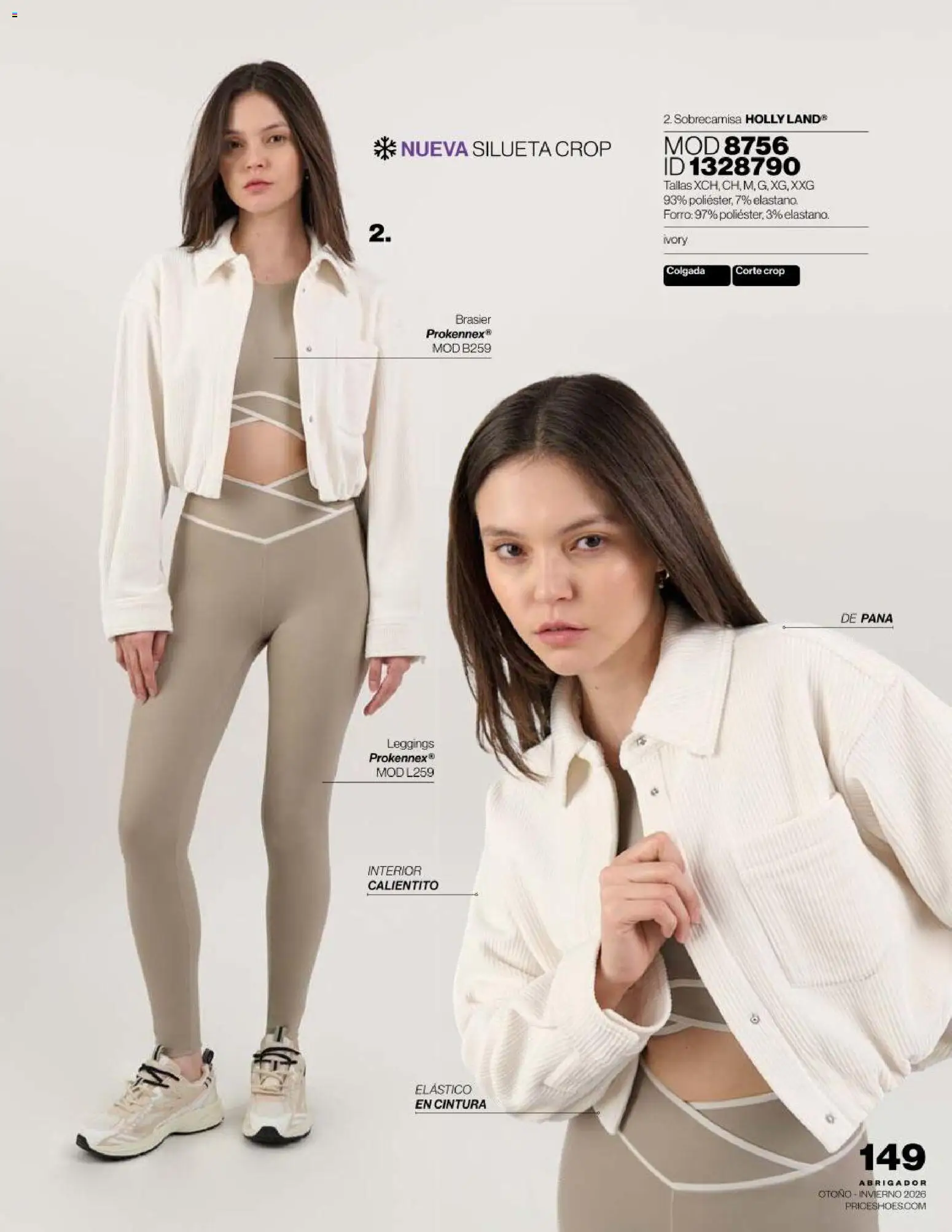 Vista previa las ofertas de la tienda Price Shoes - Price Shoes catálogo Abrigador desde el 16/09/2026 - Leggings