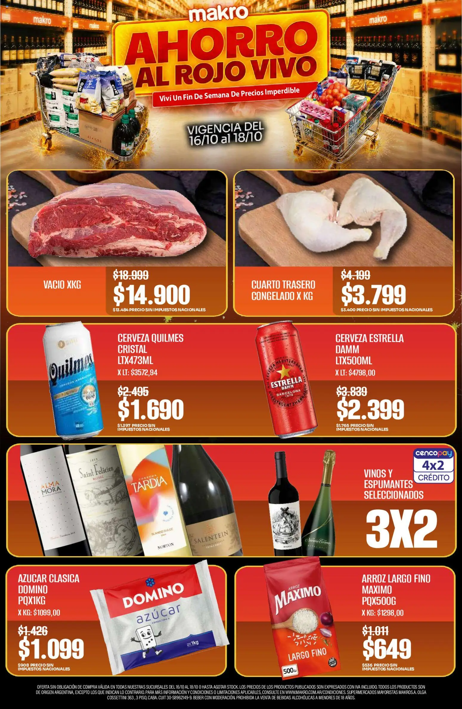 Vista previa del folleto de la tienda Makro válido desde el 16/10/2026 