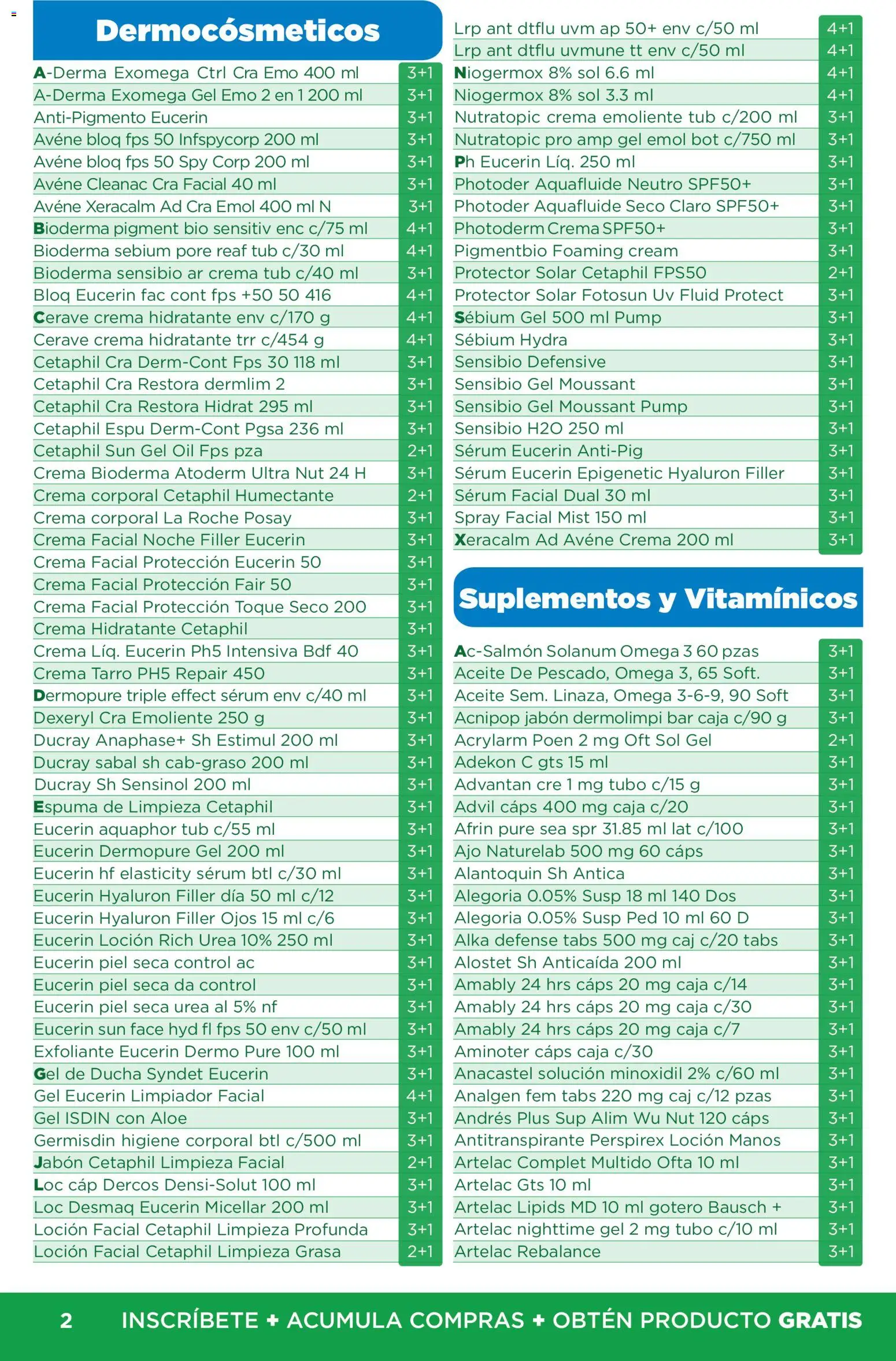 Vista previa las ofertas de la tienda Chedraui - Chedraui folleto Plan de farmacia desde el 01/07/2026 