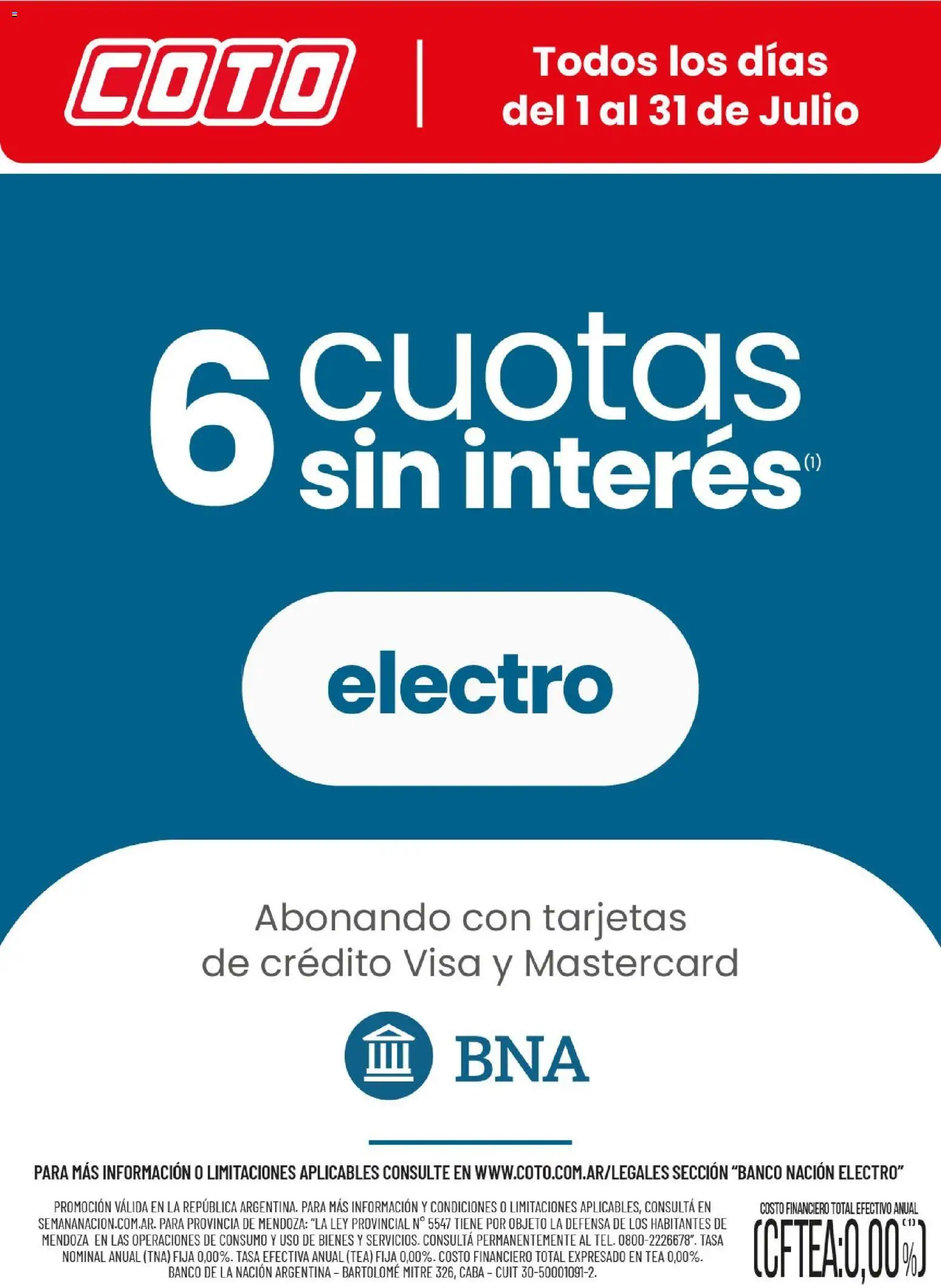 Vista previa del folleto de la tienda Coto válido desde el 01/07/2026 
