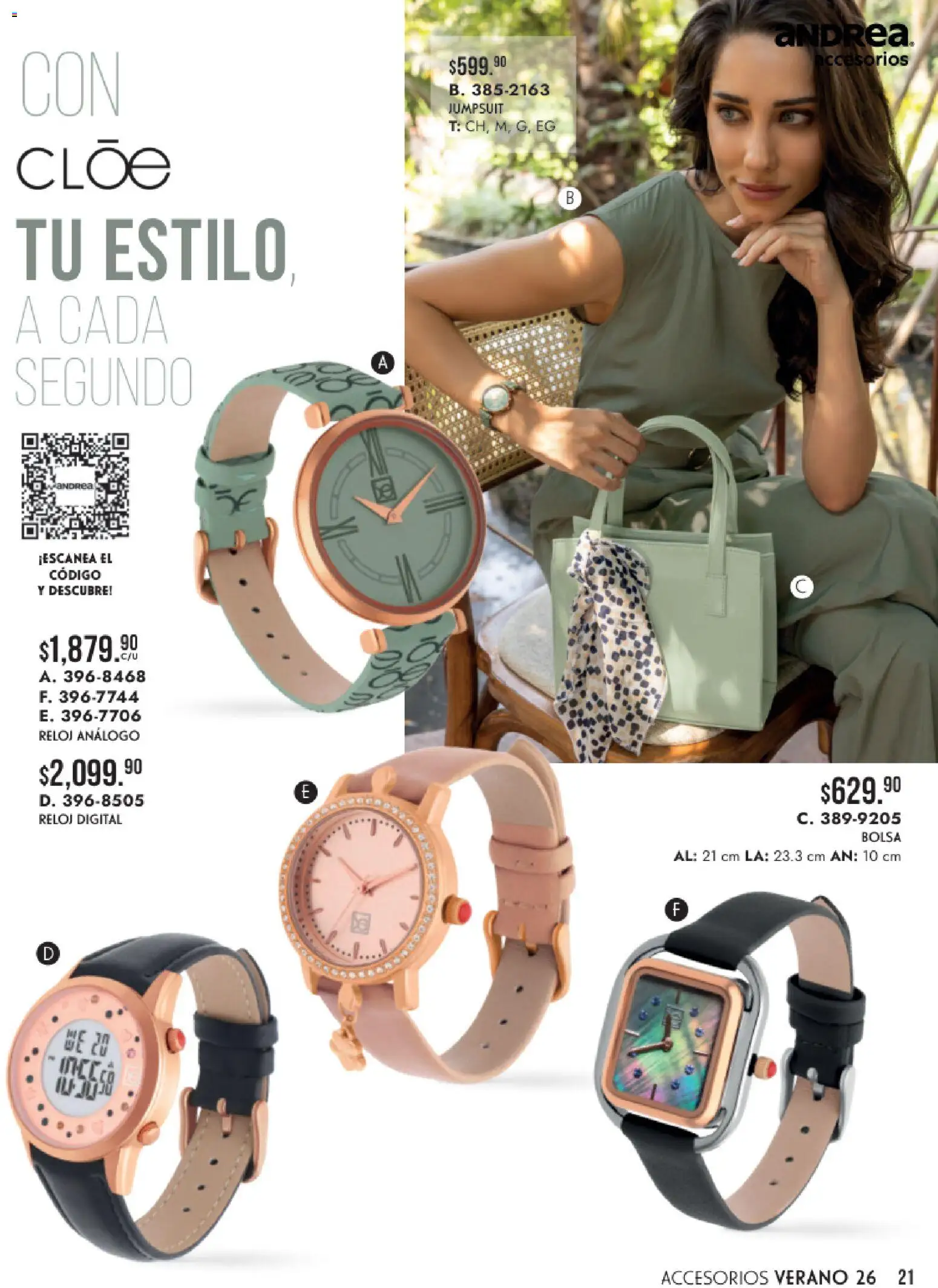 Vista previa las ofertas de la tienda Andrea - Andrea catálogo Accesorios para todos desde el 24/05/2026 