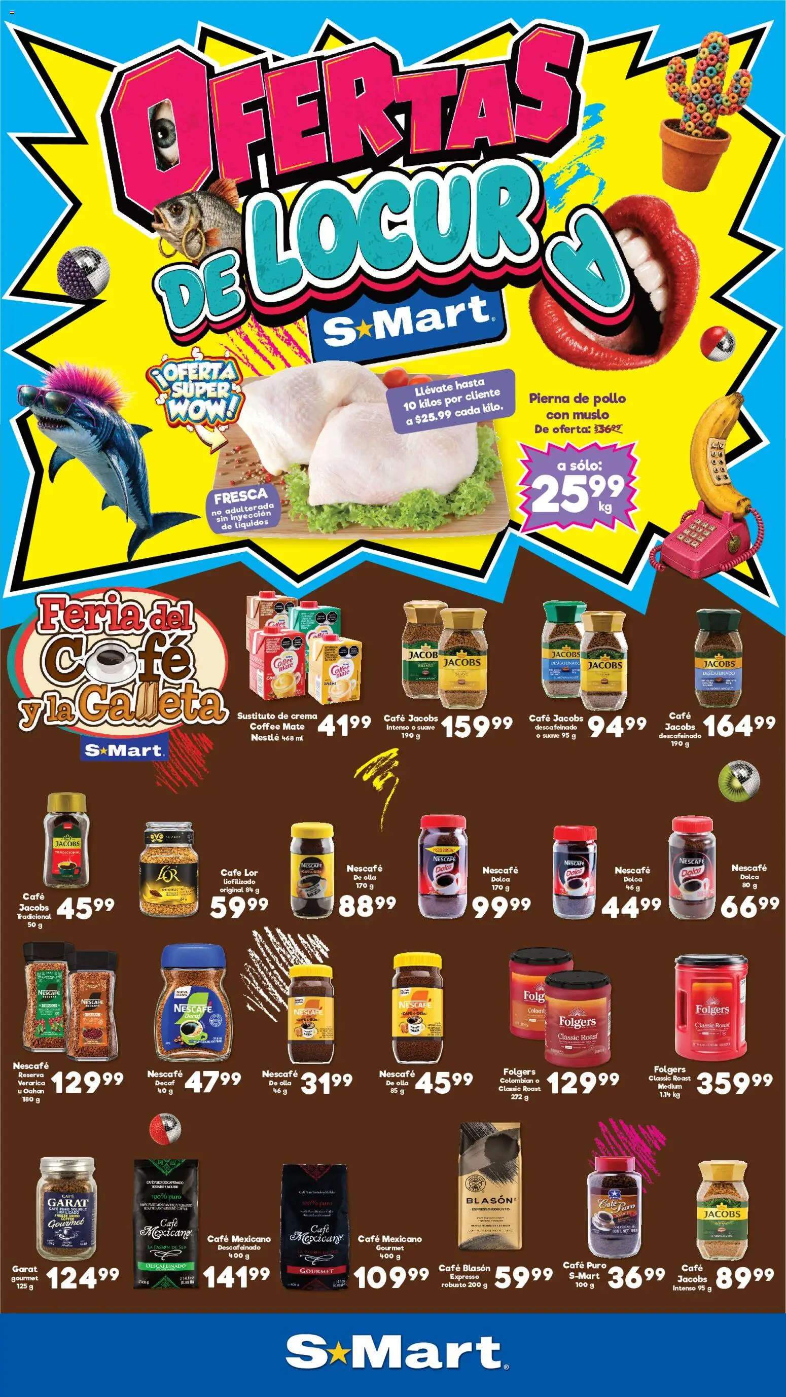 Vista previa las ofertas de la tienda S-Mart - S-Mart folleto Ofertas de feria Juárez desde el 06/10/2026 