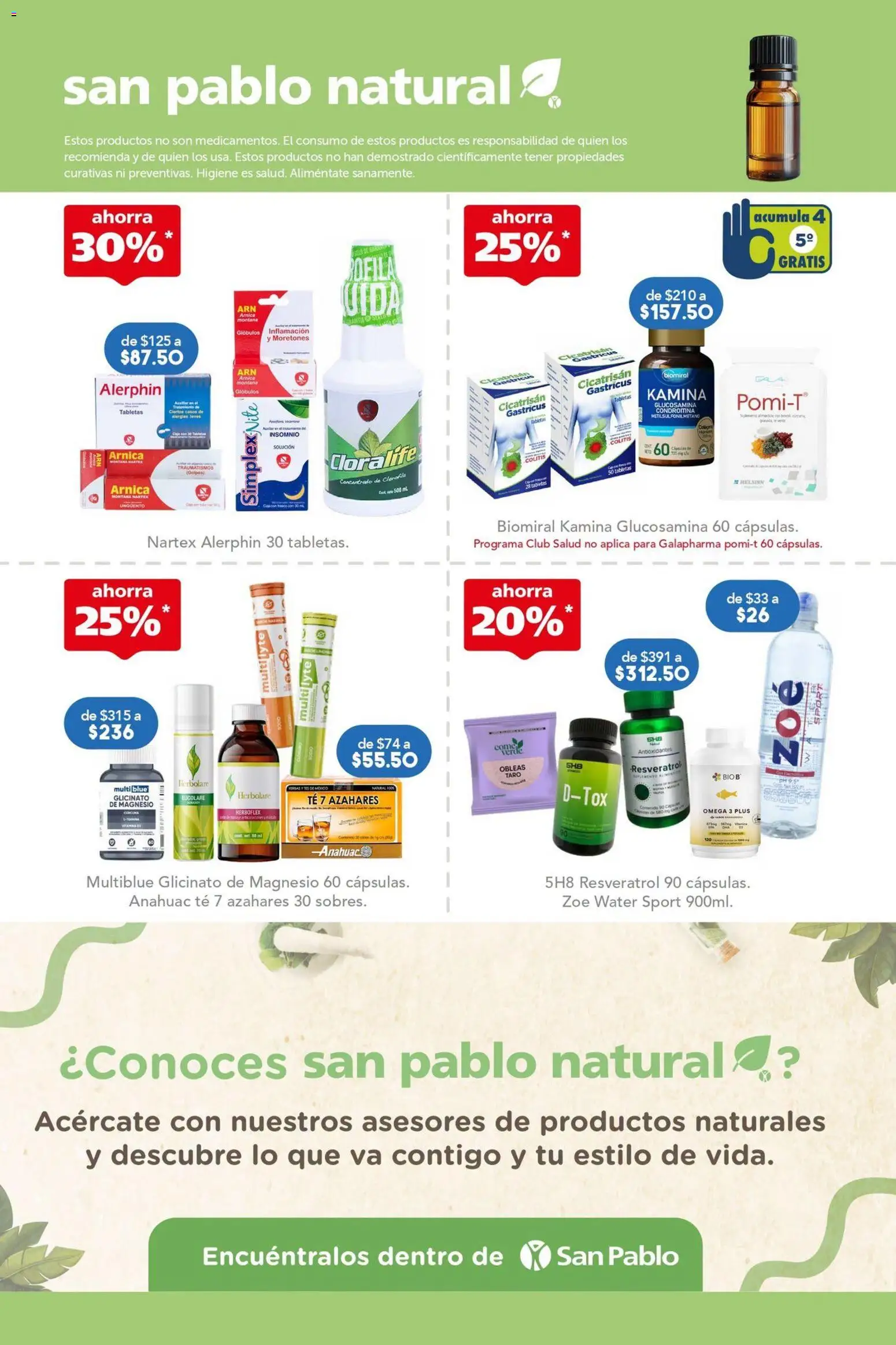 Vista previa las ofertas de la tienda Farmacia San Pablo - Farmacia San Pablo catálogo desde el 11/10/2026 