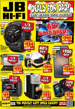 Preview of catalogue JB Hi-Fi Last Deals for Dad from shop JB Hi-Fi valid 03/09/2026