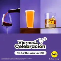  Vista previa del prospecto Éxito catálogo Viernes de Celebrations del almacen Éxito válida del 23/10/2026 al 23/10/2026