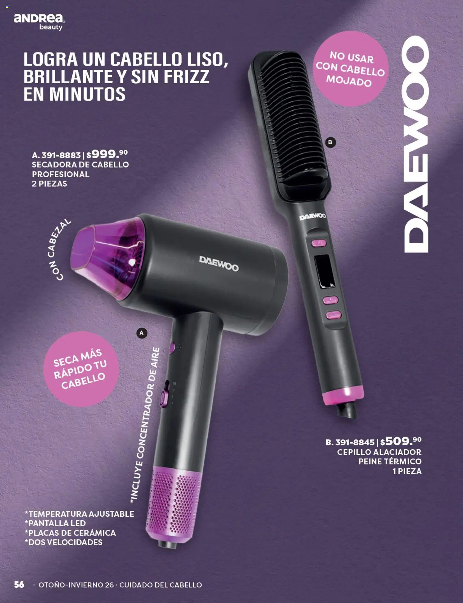 Vista previa las ofertas de la tienda Andrea - Andrea catálogo Beauty desde el 23/08/2026 