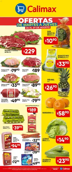 Vista previa las ofertas de la tienda Calimax - Calimax folleto desde el 25/08/2026 
