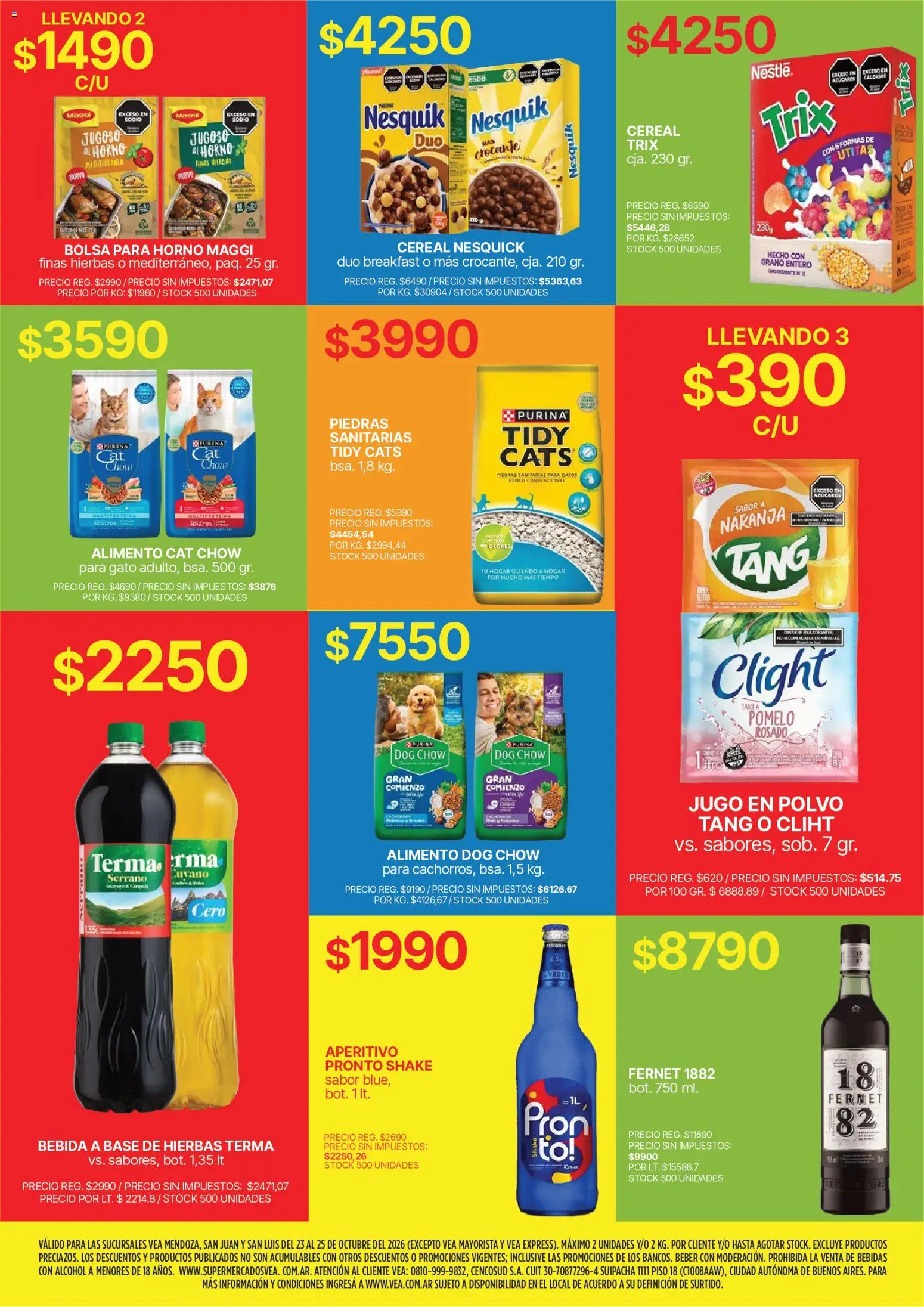 Vista previa del folleto de la tienda Vea válido desde el 23/10/2026 