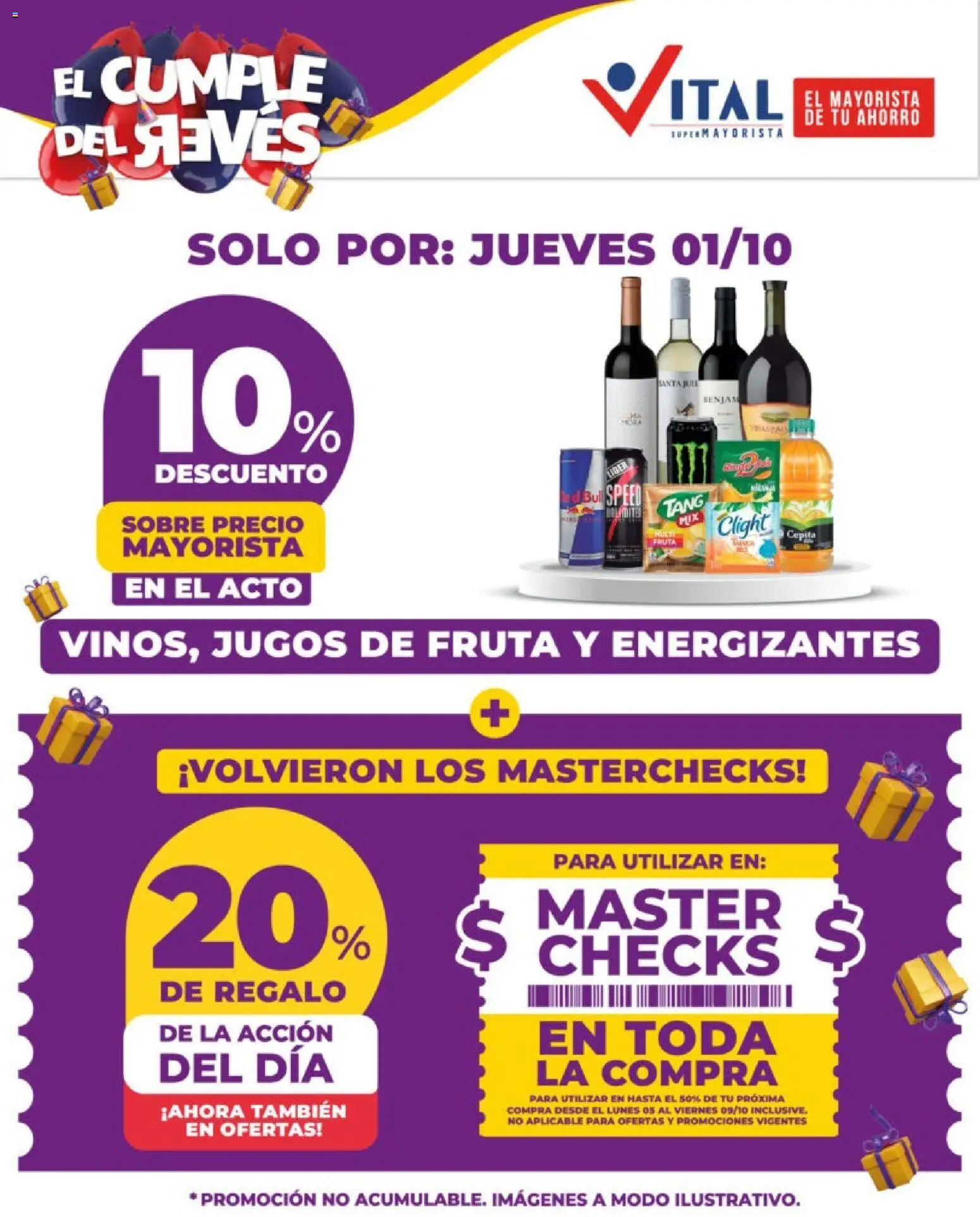 Vista previa del folleto de la tienda Vital válido desde el 01/10/2026 - Fruta, Sobre