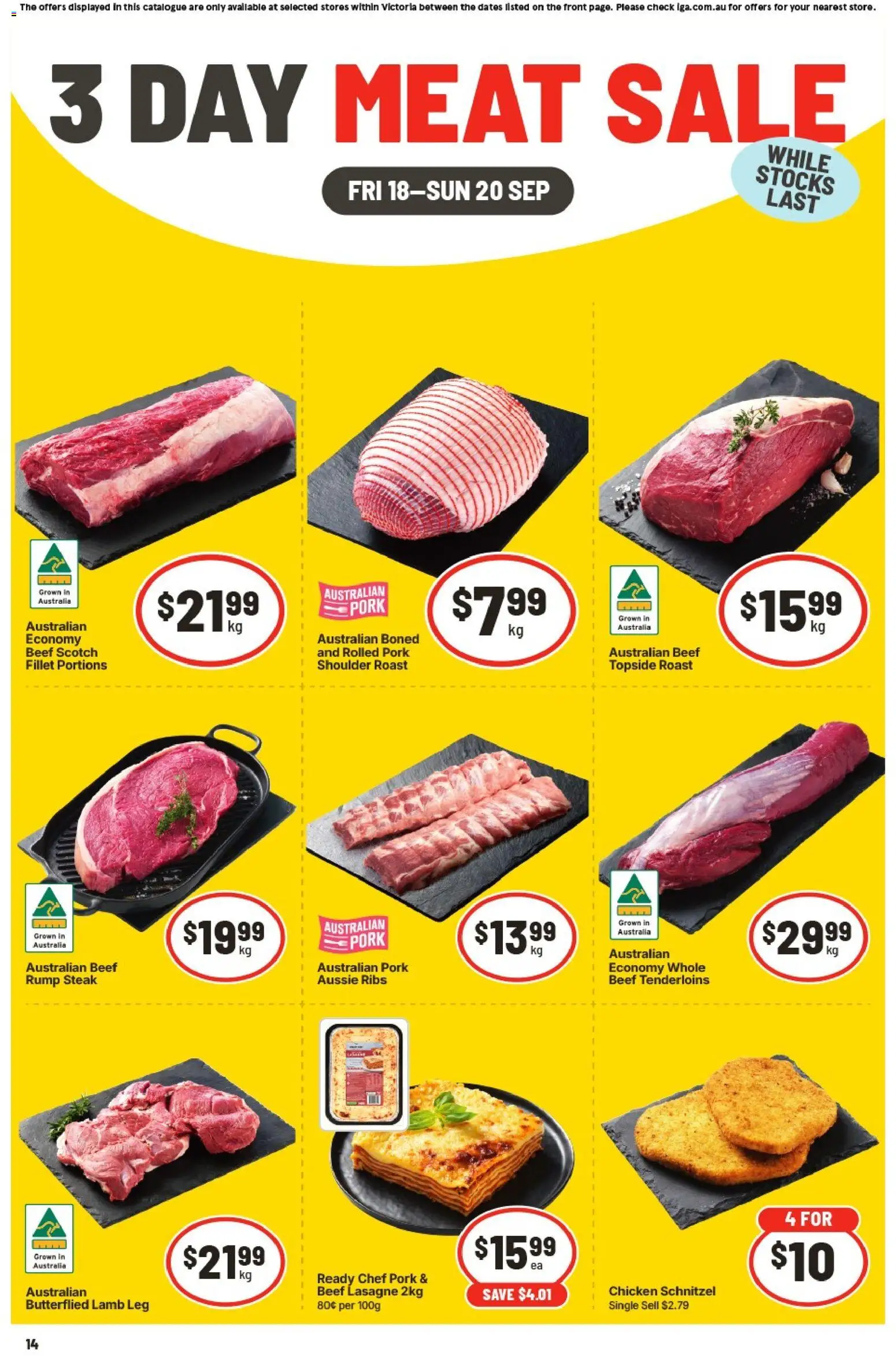 Preview of catalogue IGA catalogue Brunswick from shop IGA valid 18/09/2026