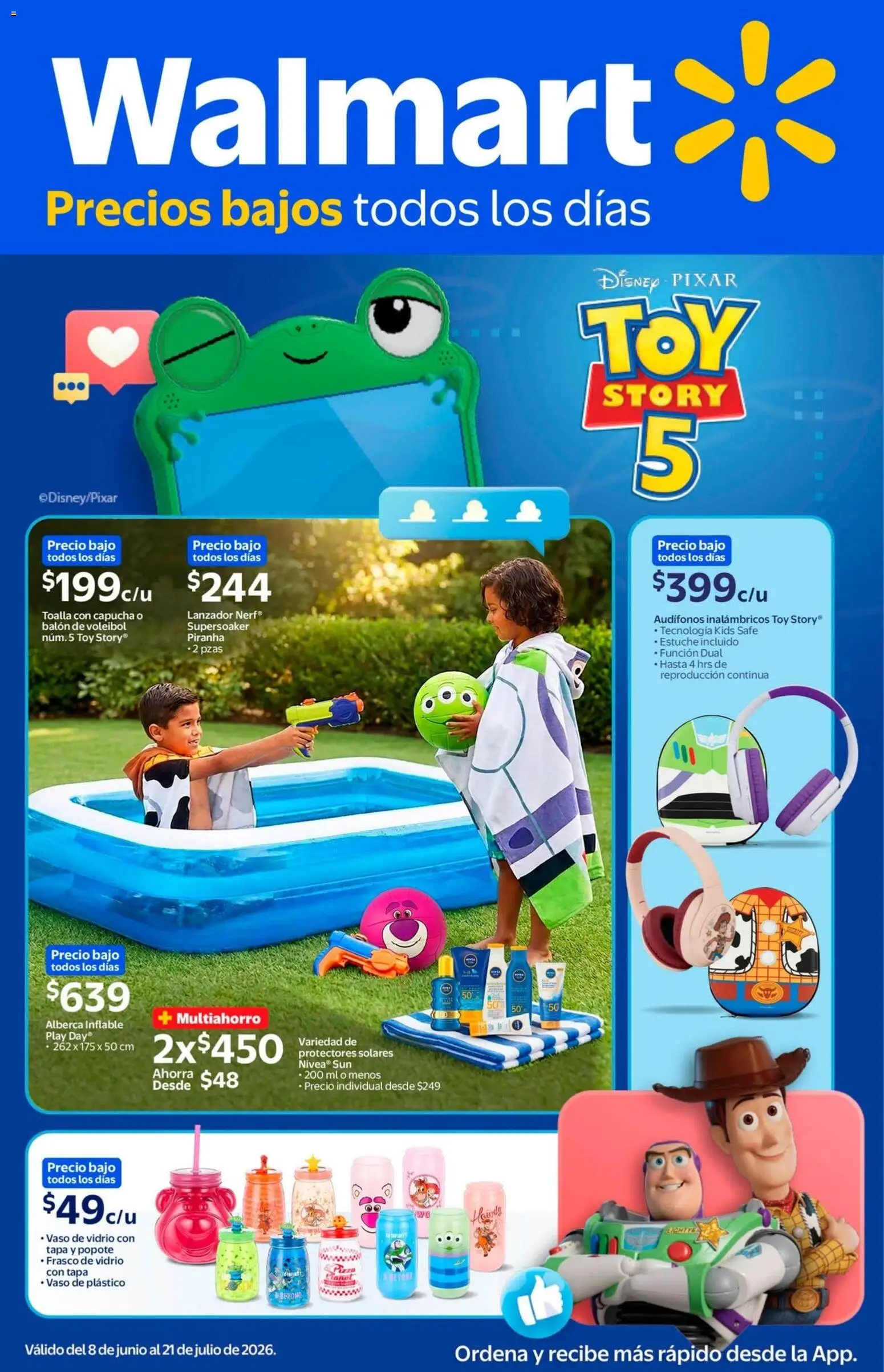 Vista previa las ofertas de la tienda Walmart - Walmart folleto Toy Story desde el 08/06/2026 