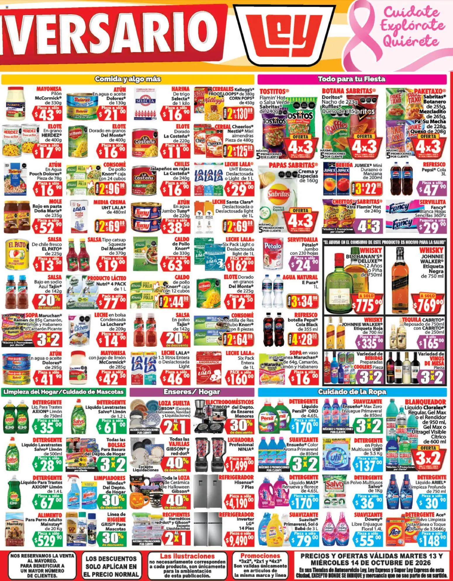 Vista previa las ofertas de la tienda Casa Ley - Casa Ley folleto Autoservicio desde el 13/10/2026 