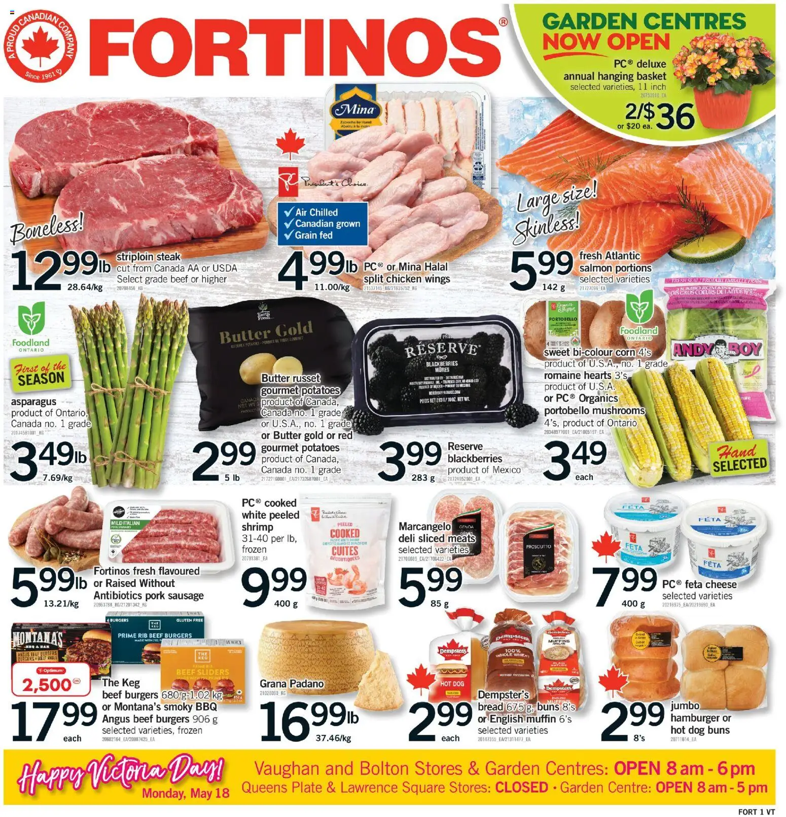 Preview of leaflet Fortinos weekly flyer - Vaughan from shop Fortinos is valid from May 14, 2026