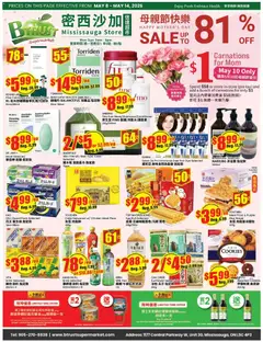 Un aperçu du dépliant Btrust Supermarket weekly flyer - Mississauga du magasin Btrust Supermarket est valide à partir 8 mai 2026