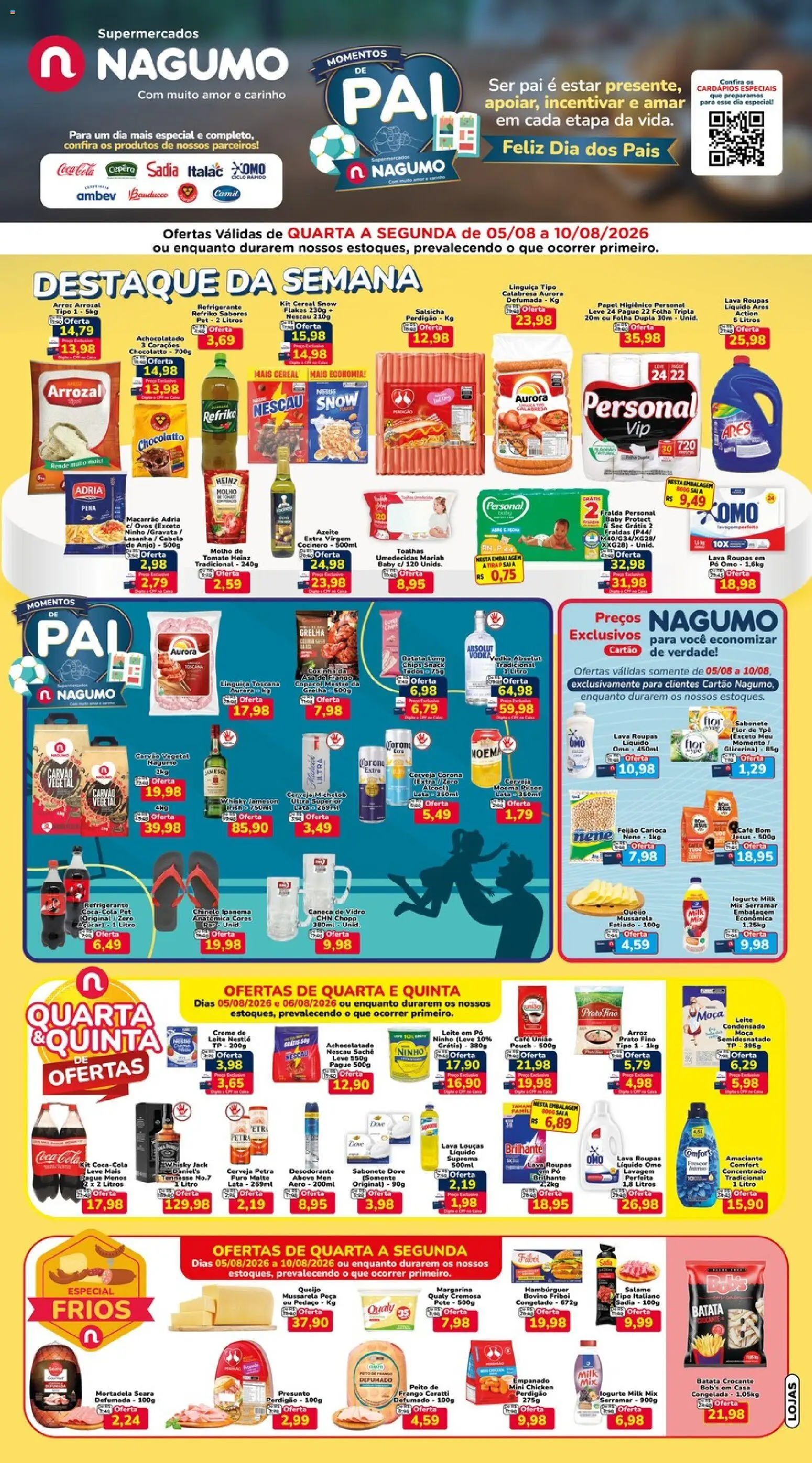 Pré-Visualização do folheto "Nagumo - Ofertas da semana" da loja Nagumo válido a partir de 05/08/2026
