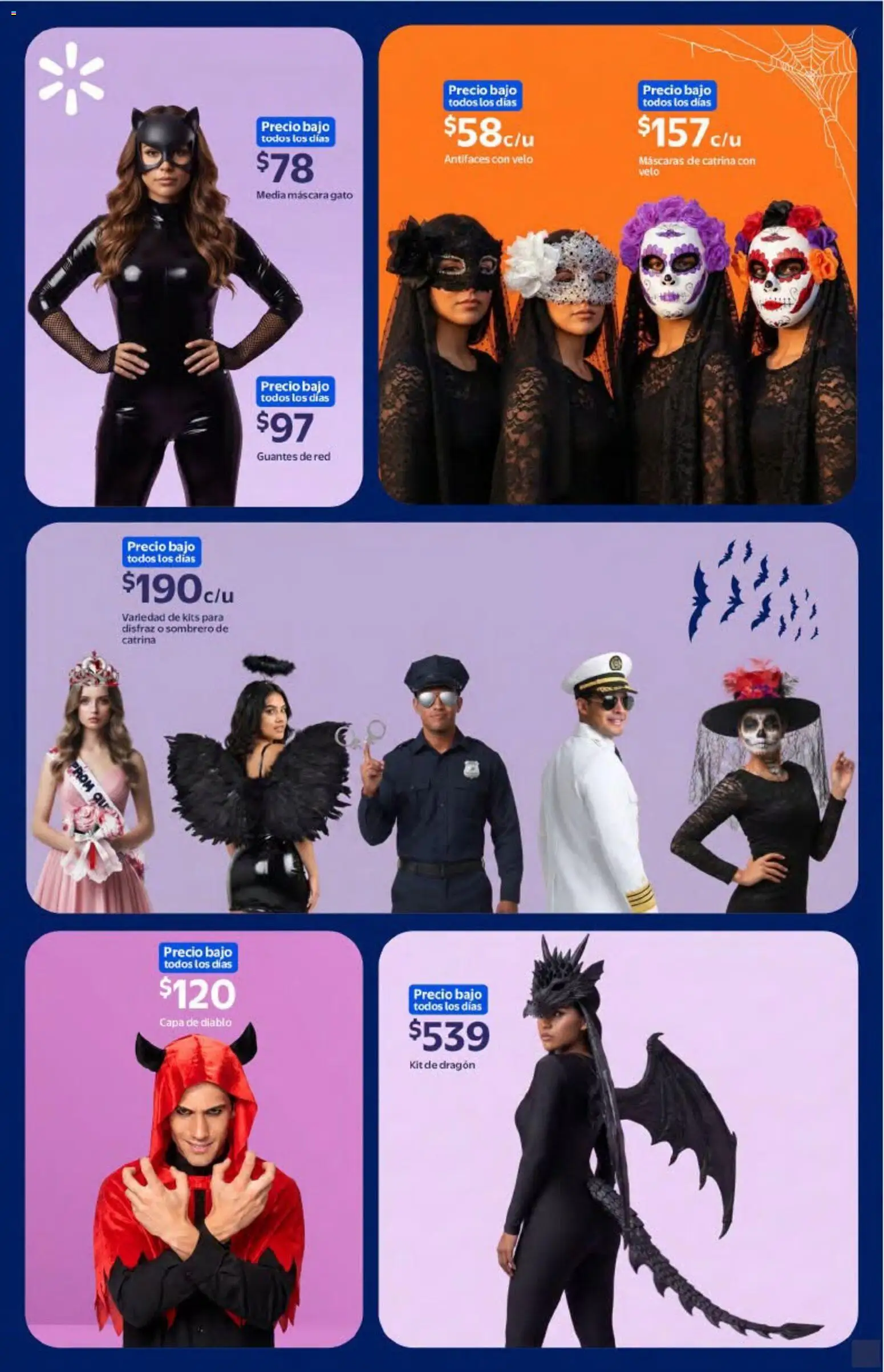 Vista previa las ofertas de la tienda Walmart - Walmart folleto Halloween desde el 01/10/2026 