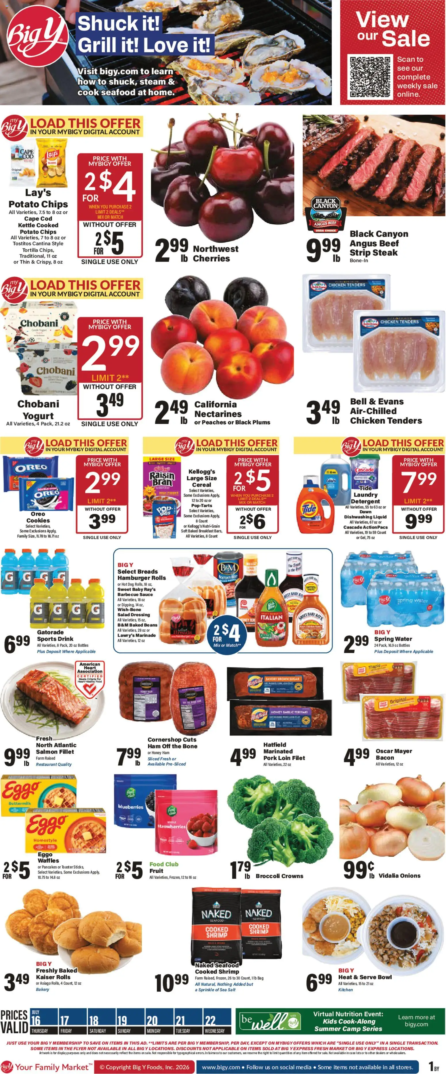 Ad Preview of Big Y Big Y Weekly Ad from 07/16/2026