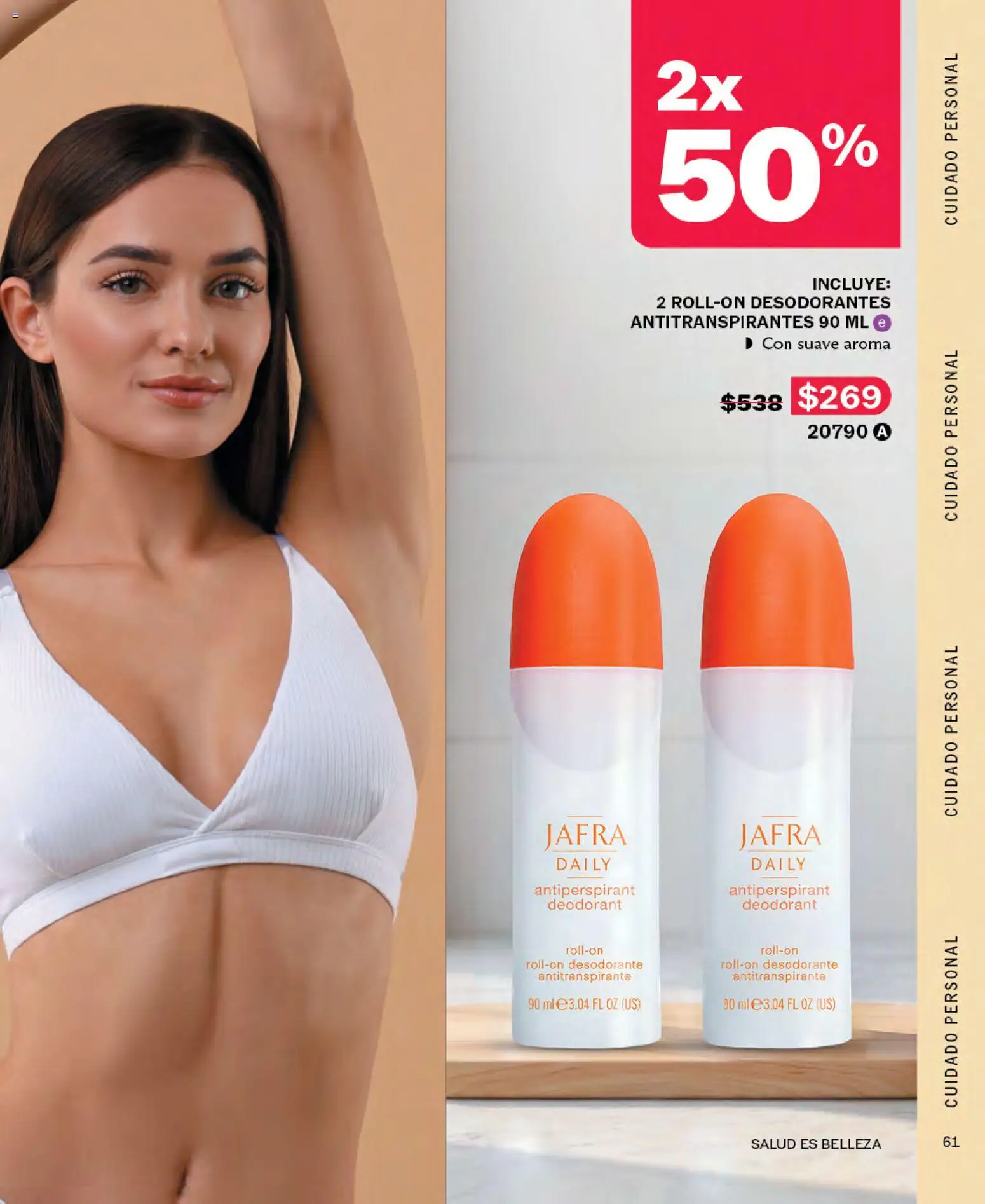 Vista previa las ofertas de la tienda JAFRA - JAFRA catálogo desde el 01/10/2026 - Desodorante, Antitranspirante