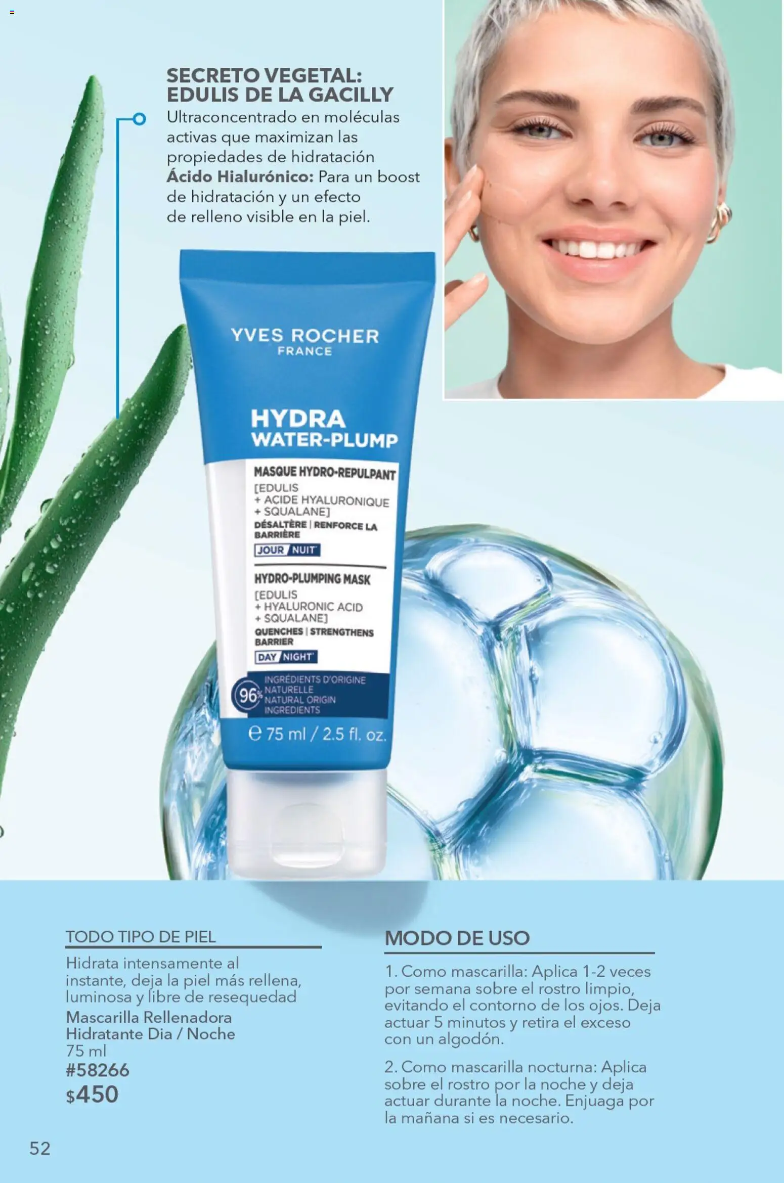 Vista previa las ofertas de la tienda Yves Rocher - Yves Rocher campaña 13 2026 desde el 15/09/2026 - Sobre, Mascarilla, Contorno