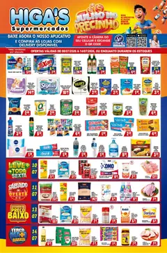 Pré-Visualização do folheto "Higa's Supermercado - Ofertas da semana" da loja Higa's Supermercado válido a partir de 08/07/2026