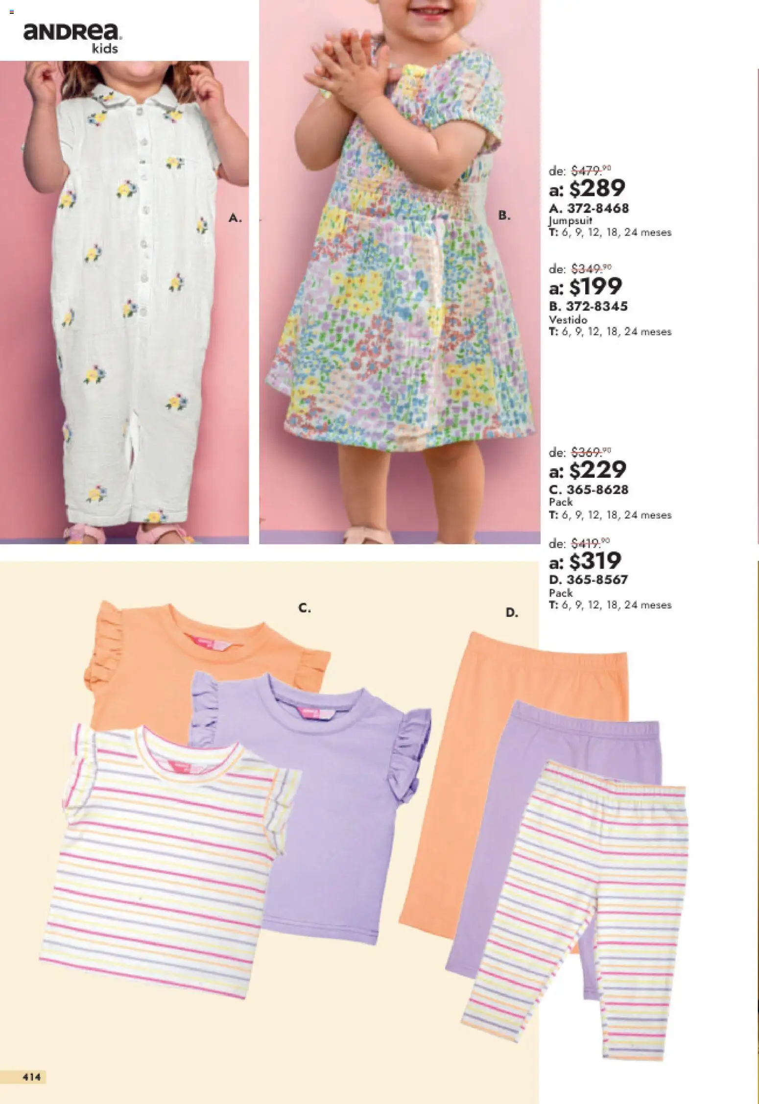 Vista previa las ofertas de la tienda Andrea - Andrea catálogo Outlet desde el 26/07/2026 